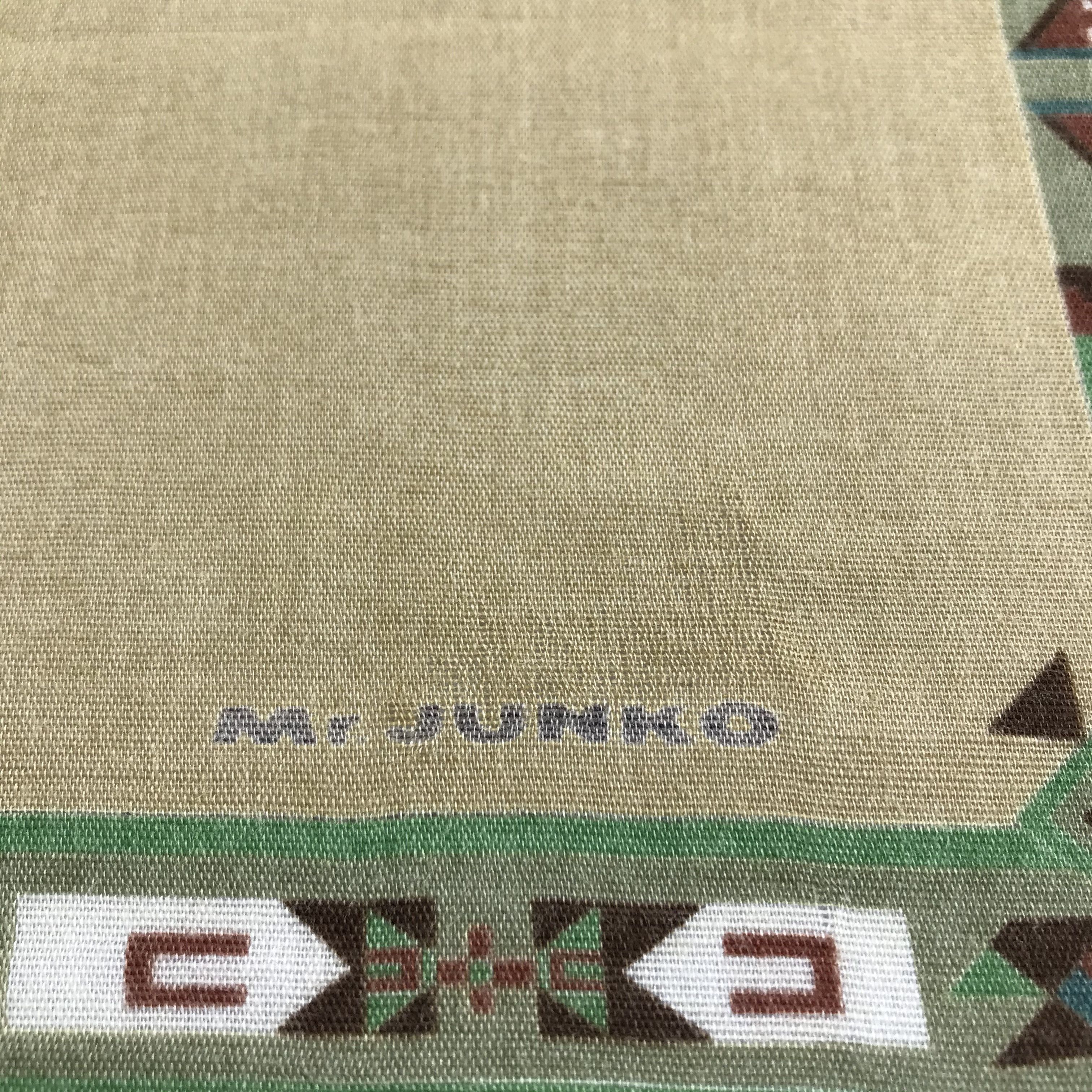 Japanese Brand Mr. Junko Native Handkerchief Neckerchief Bandana H1148 Size ONE SIZE - 3 Thumbnail