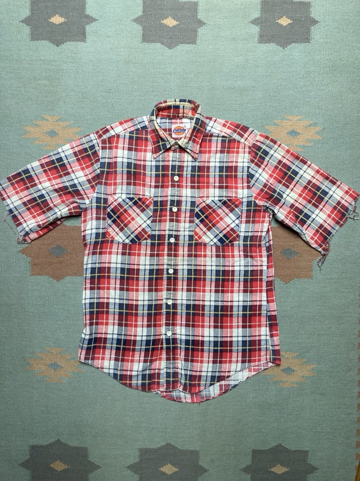 Supreme dickies flannel shirt brushed cotton plaid multicolor small Size US S / EU 44-46 / 1 - 1 Thumbnail