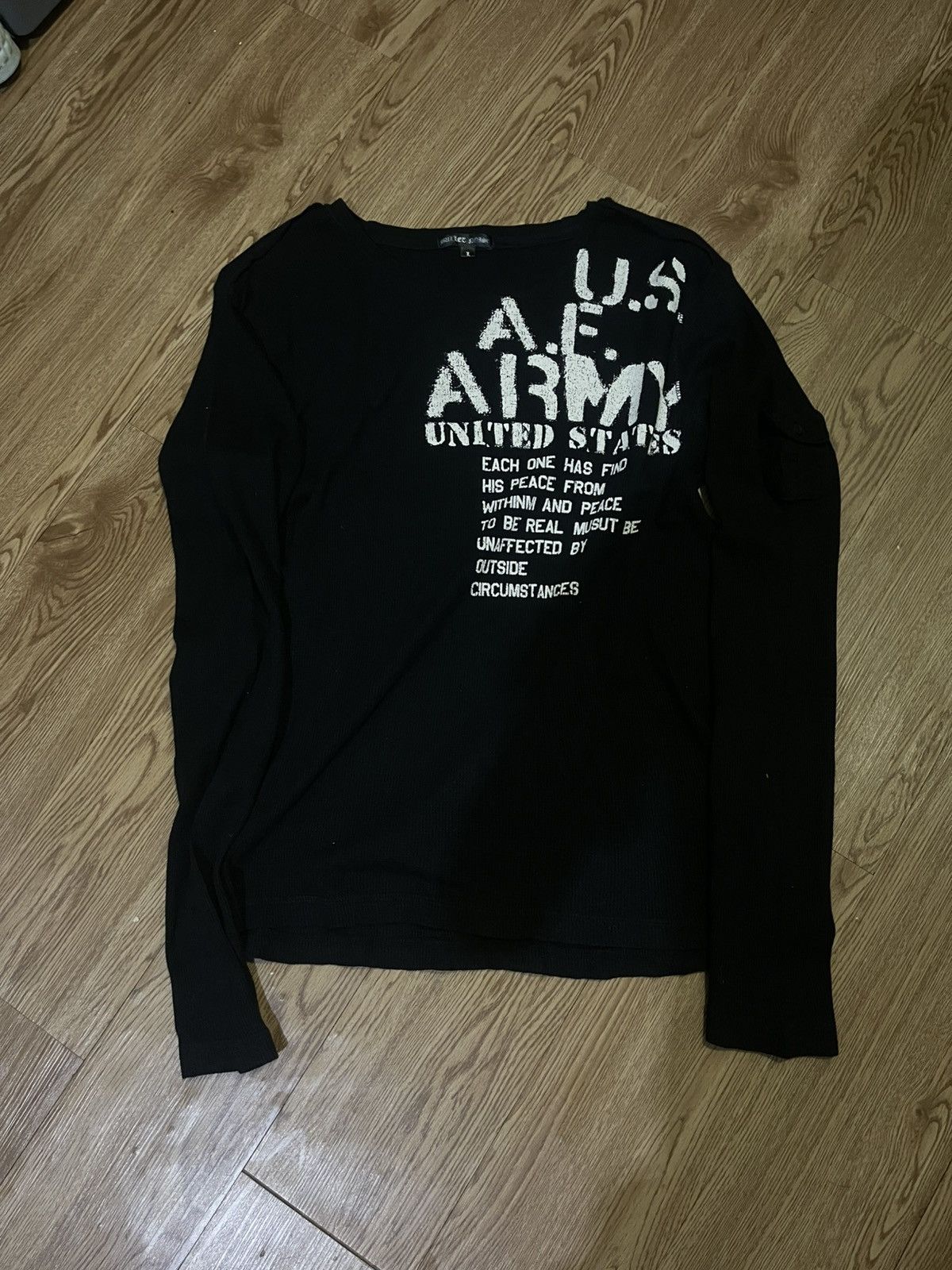 If Six Was Nine Y2K Bullet Noise Tshirt Vtg ifsixwasnine in the attic style Size US L / EU 52-54 / 3 - 1 Thumbnail