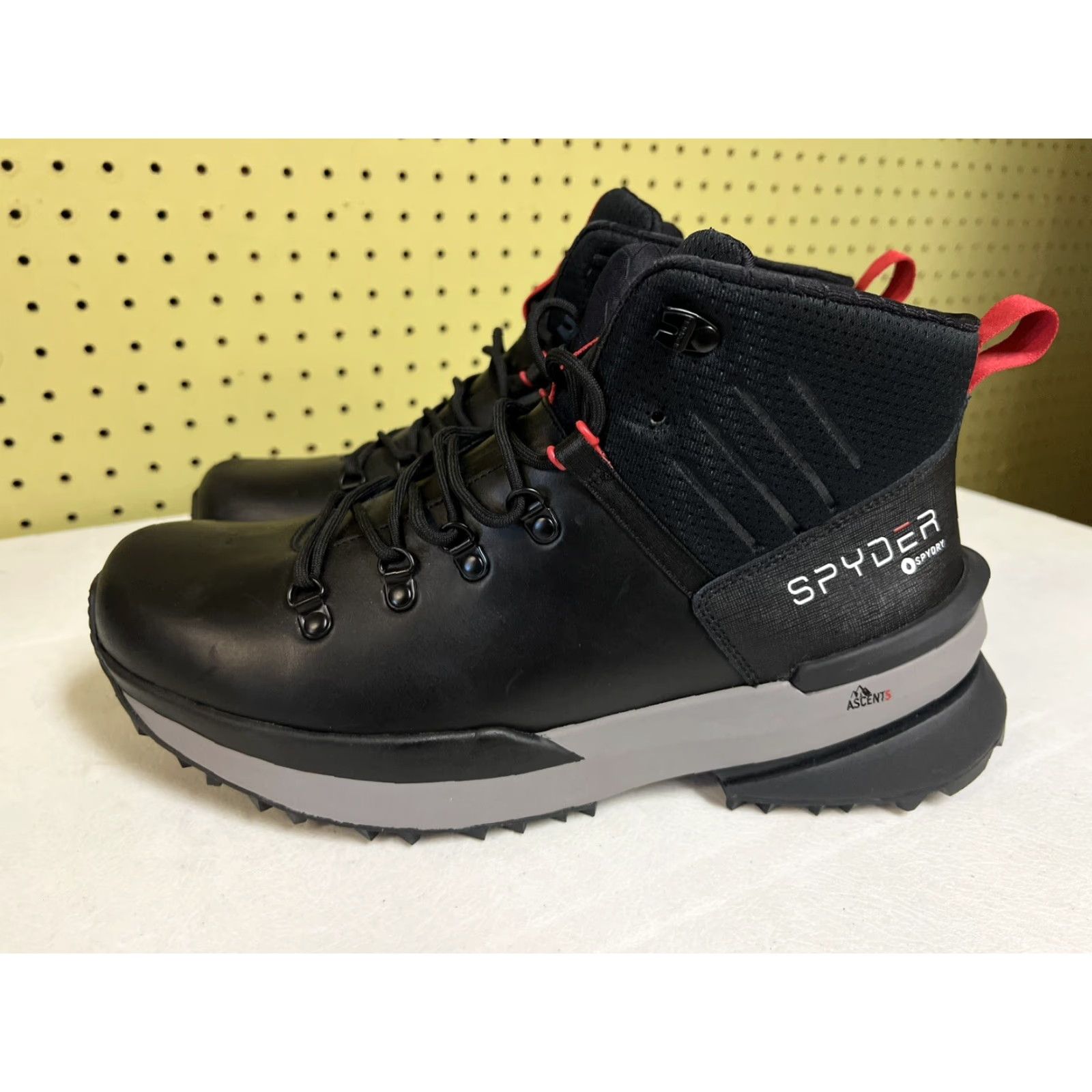 Spyder Spyder Hayes Black Hiking Boots Mens Size 11 Ascent 5 Spydry Without Box Size US 11 / EU 44 - 3 Thumbnail