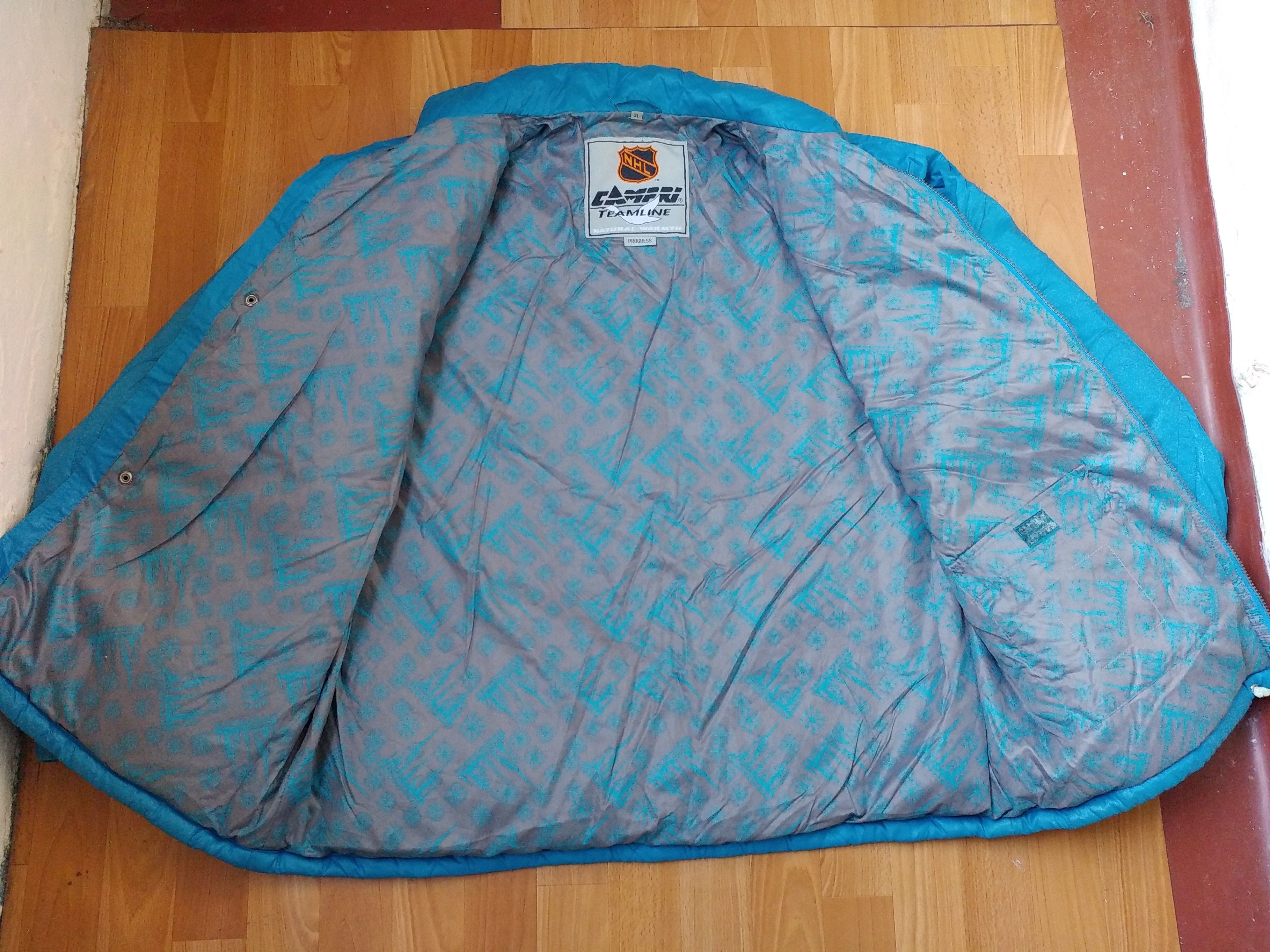 NHL × Vintage NHL San Jose Sharks jacket, vintage Campri Teamline, 90s L Size US L / EU 52-54 / 3 - 12 Thumbnail