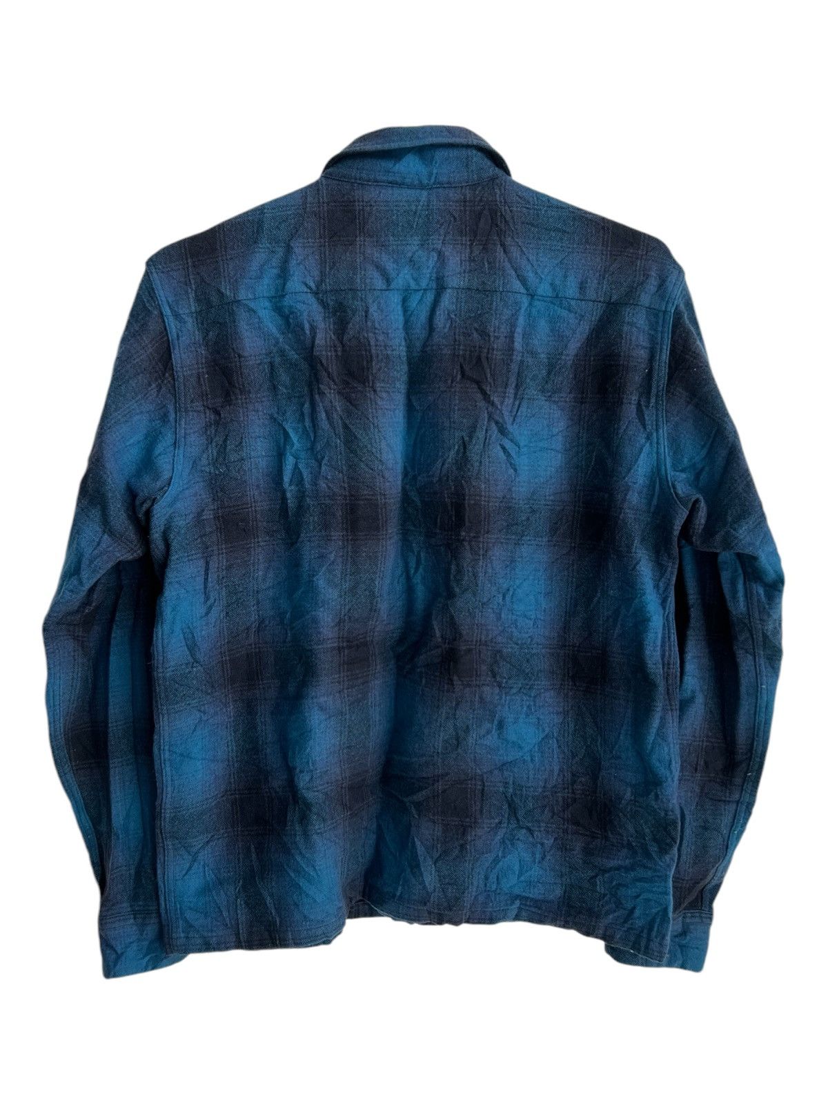 Japanese Brand × Wacko Maria AW12 El Radial Japan Beautiful Shadow Plaid Boxy Fit Flannel Size US M / EU 48-50 / 2 - 4 Thumbnail