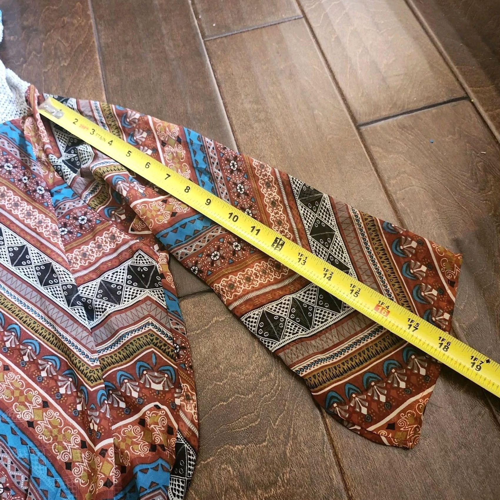 Vintage 2. Maximizing Search Visibility: "Mind Code" remains, emphasizing the brand. "Sheer" is a key descriptor. "Boho" indicates theme. "Small" Size S / US 4 / IT 40 - 7 Thumbnail