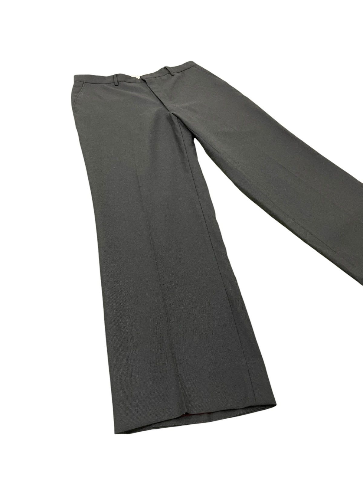 Balenciaga Wide Loose Vtg Balenciaga Paris Wool Trouser 8🟦9 Size US 33 - 3 Thumbnail
