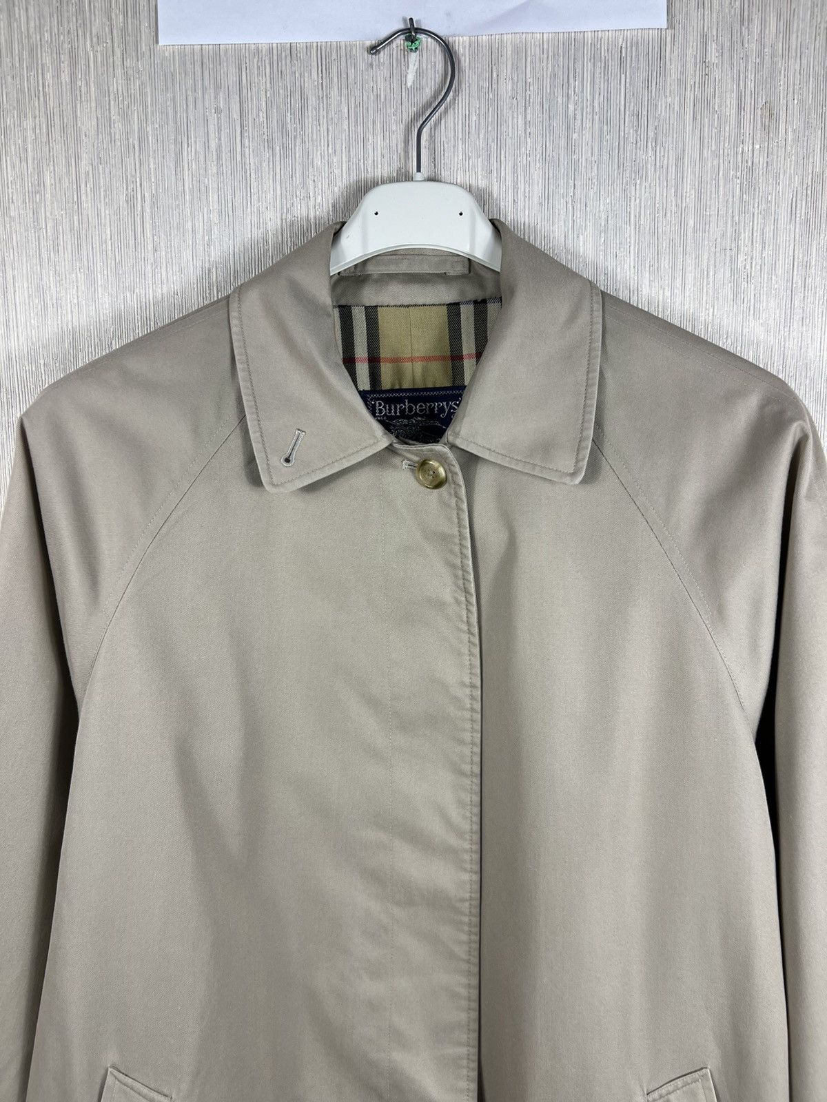 Burberry Vintage Burberrys London long trench coat parka nova checked Size US L / EU 52-54 / 3 - 4 Thumbnail