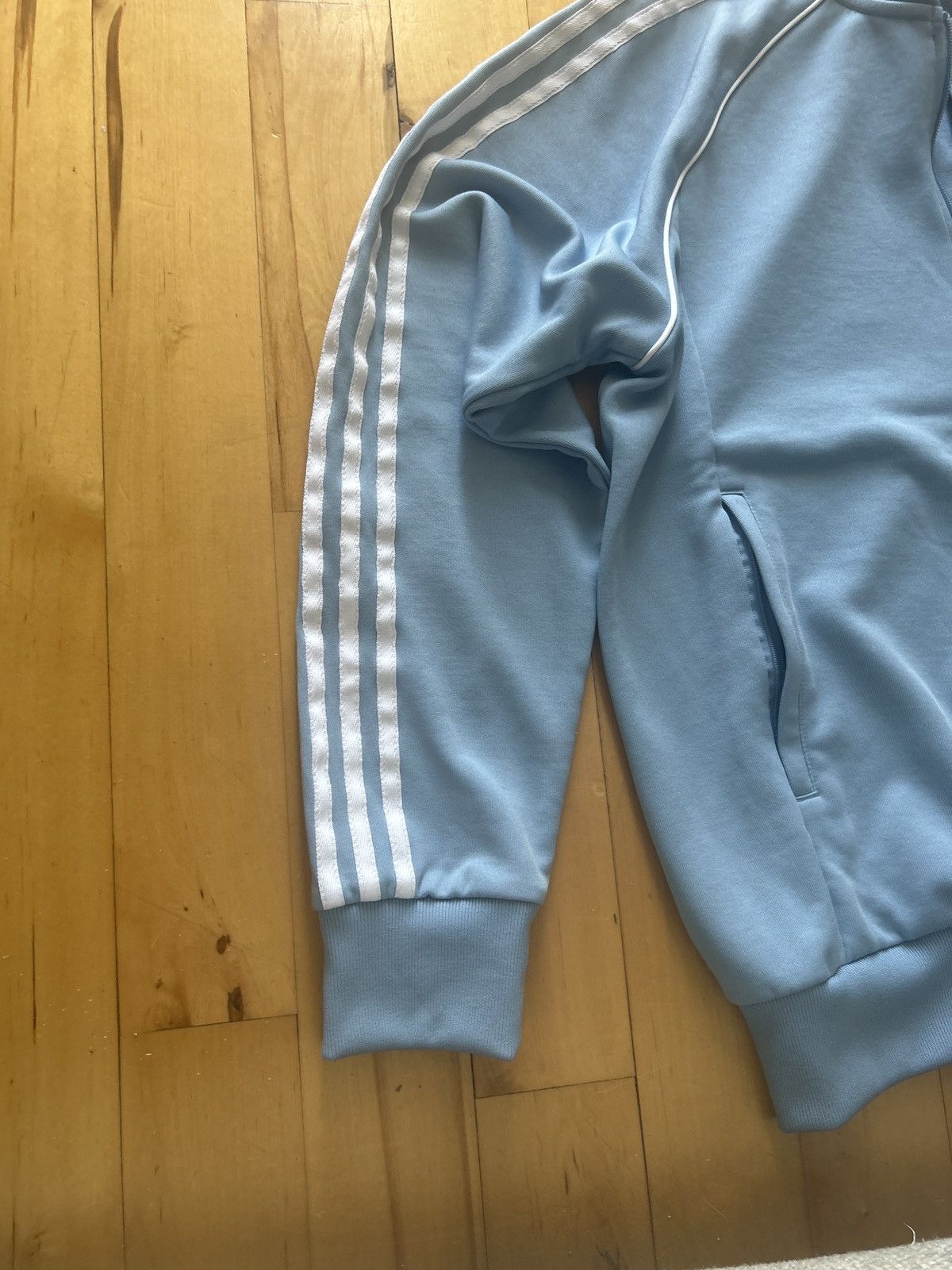 Adidas Adidas Superstar Track Top light blue+white Size US L / EU 52-54 / 3 - 2 Thumbnail