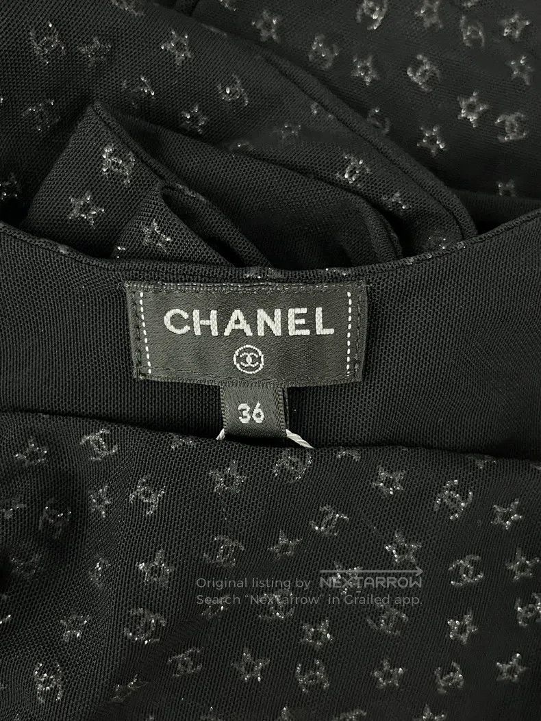 Chanel Chanel 24C black and silver double C popular star strap ve Size XS / US 0-2 / IT 36-38 - 4 Thumbnail