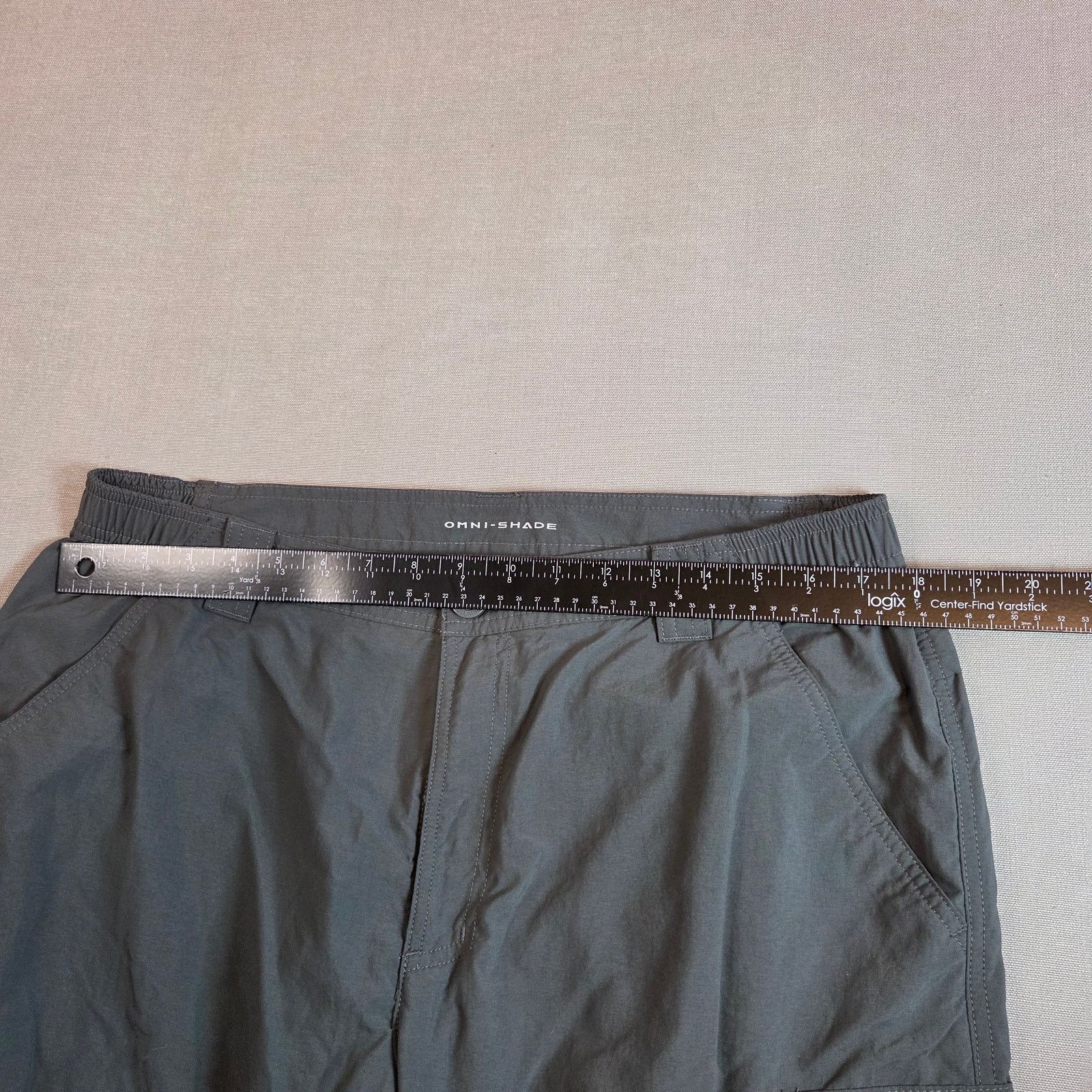 Columbia columbia omnishade nylon hiking pants mens 36x30 gray Size US 36 / EU 52 - 5 Thumbnail