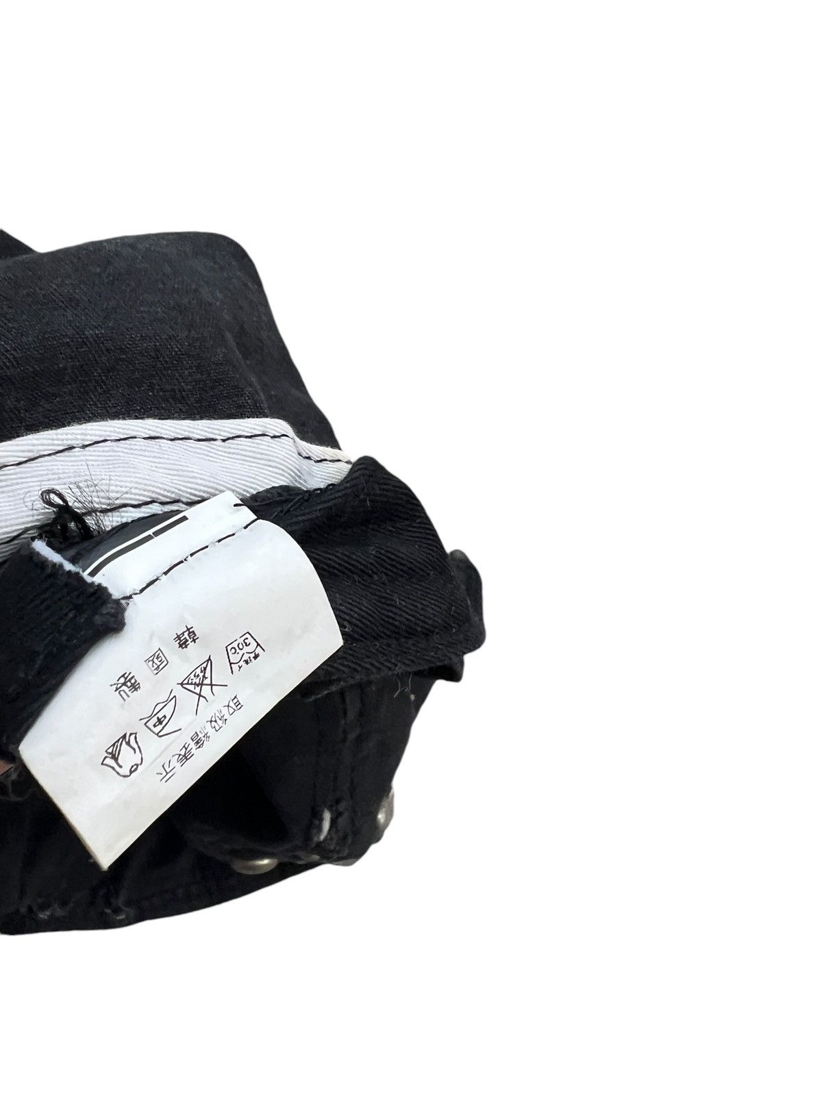 If Six Was Nine Vintage Japan Gothic Punk Spike Black Hat Size ONE SIZE - 8 Thumbnail