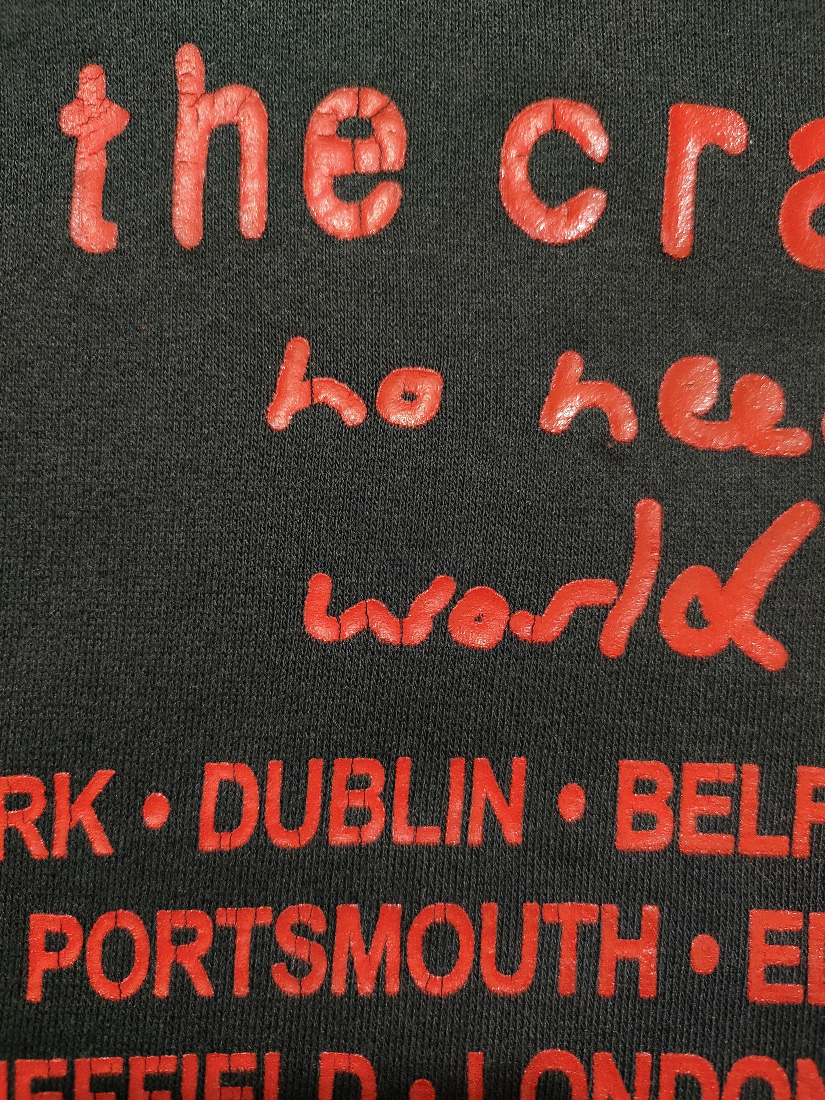 Band Tees Vtg Crewneck THE CRANBERRIES WORLD TOUR '94-'95 Size US XL / EU 56 / 4 - 20 Thumbnail