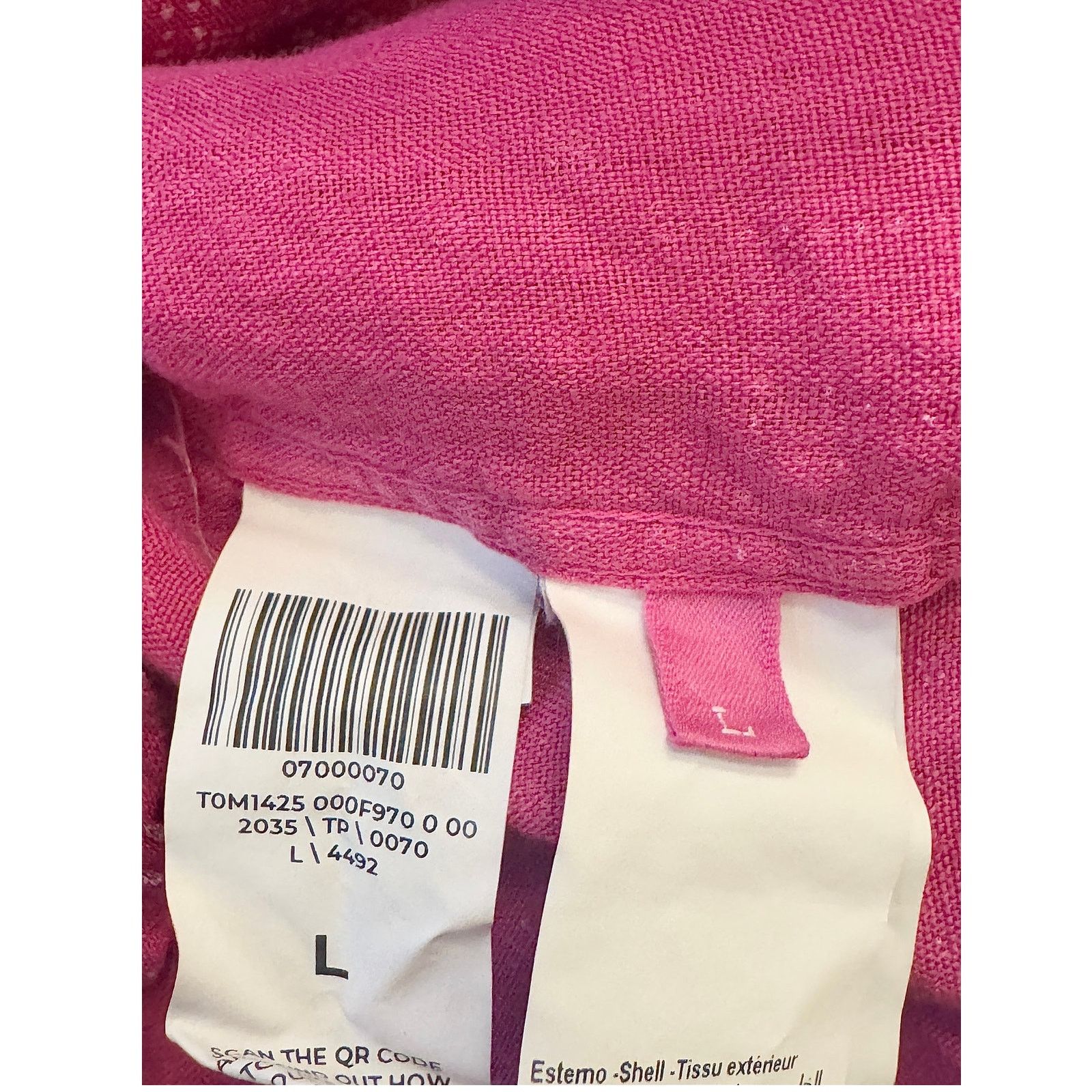 120% Lino 120% LINO NWT Pink Regular Fit Shirt Size US L / EU 52-54 / 3 - 6 Thumbnail