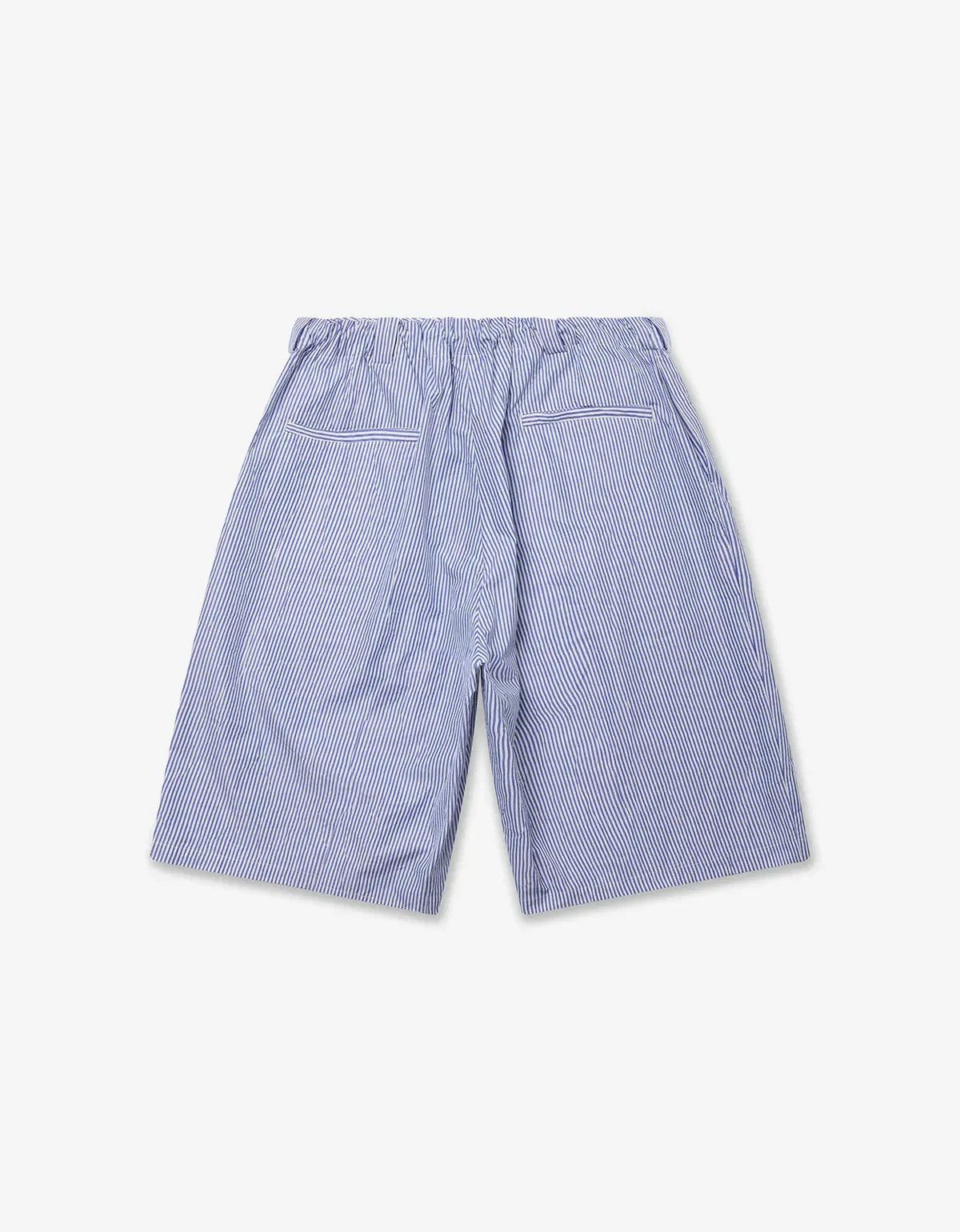 Willy Chavarria Willy Chavarria Blue Pinstripe Toluca Short Size US 30 / EU 46 - 2 Thumbnail