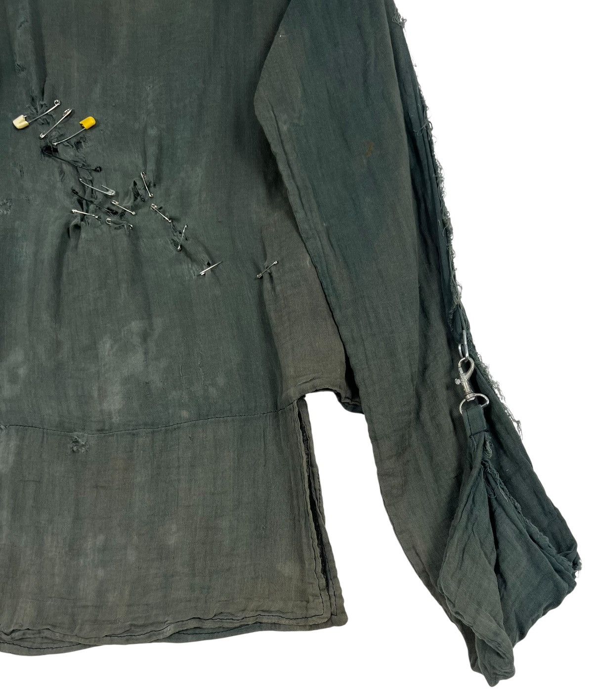 Seditionaries × Vintage Vintage Distressed UK Subs Warhead Punk Muslin Shirt Size US M / EU 48-50 / 2 - 12 Thumbnail