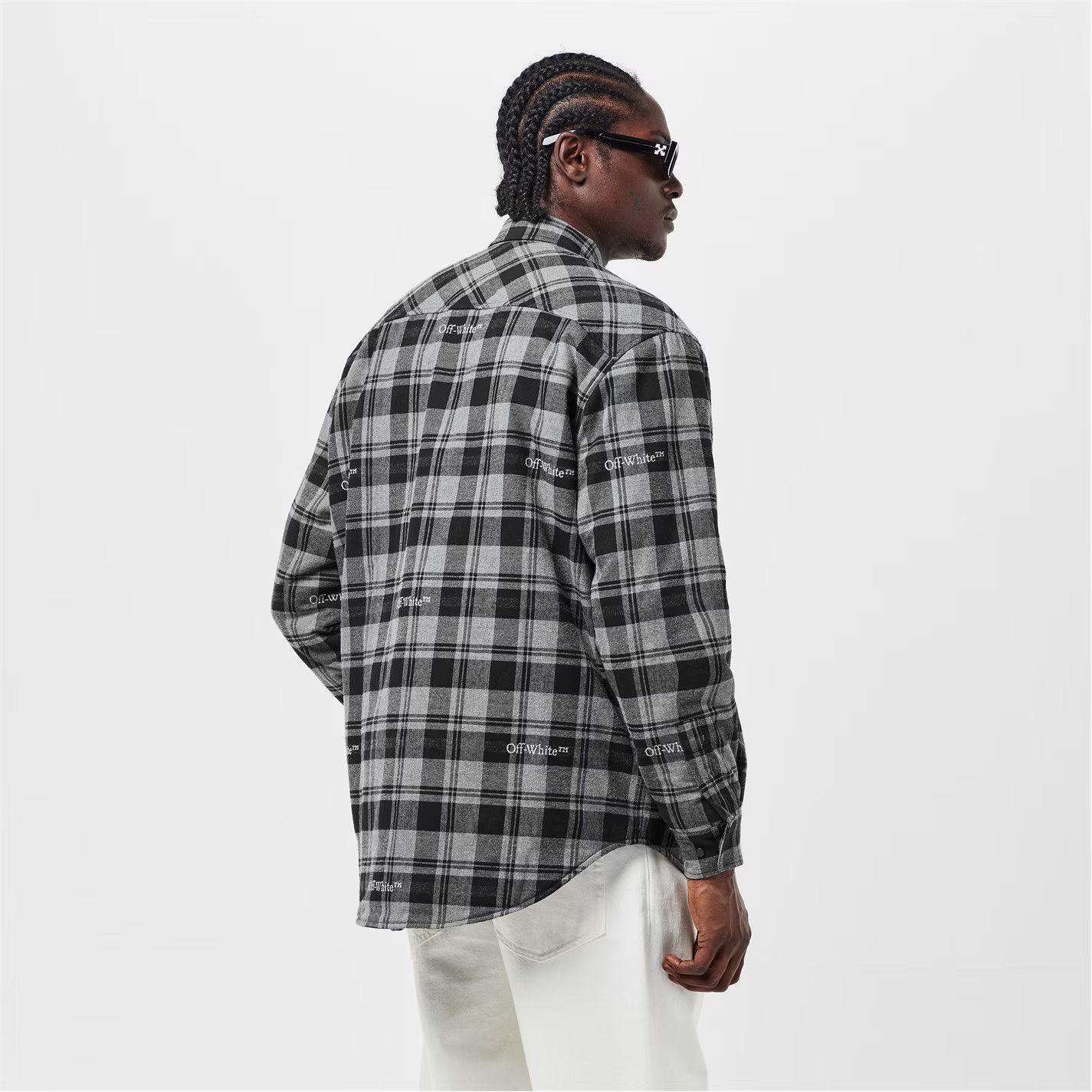 Off-White o1g2r1mq0326 Overshirt in Multicolor Size US XS / EU 42 / 0 - 4 Thumbnail