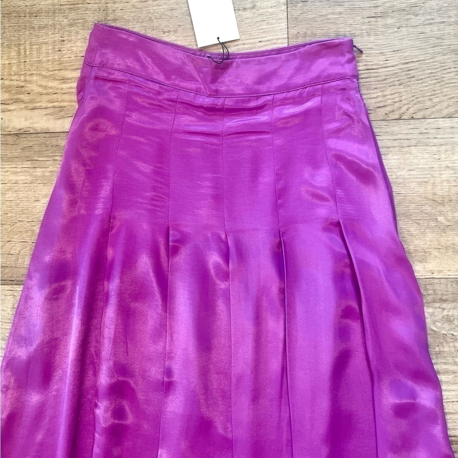 Zara ZARA High-Waisted Midi Skirt NWT LAST ONE!!! Size 27" / US 4 / IT 40 - 17 Thumbnail