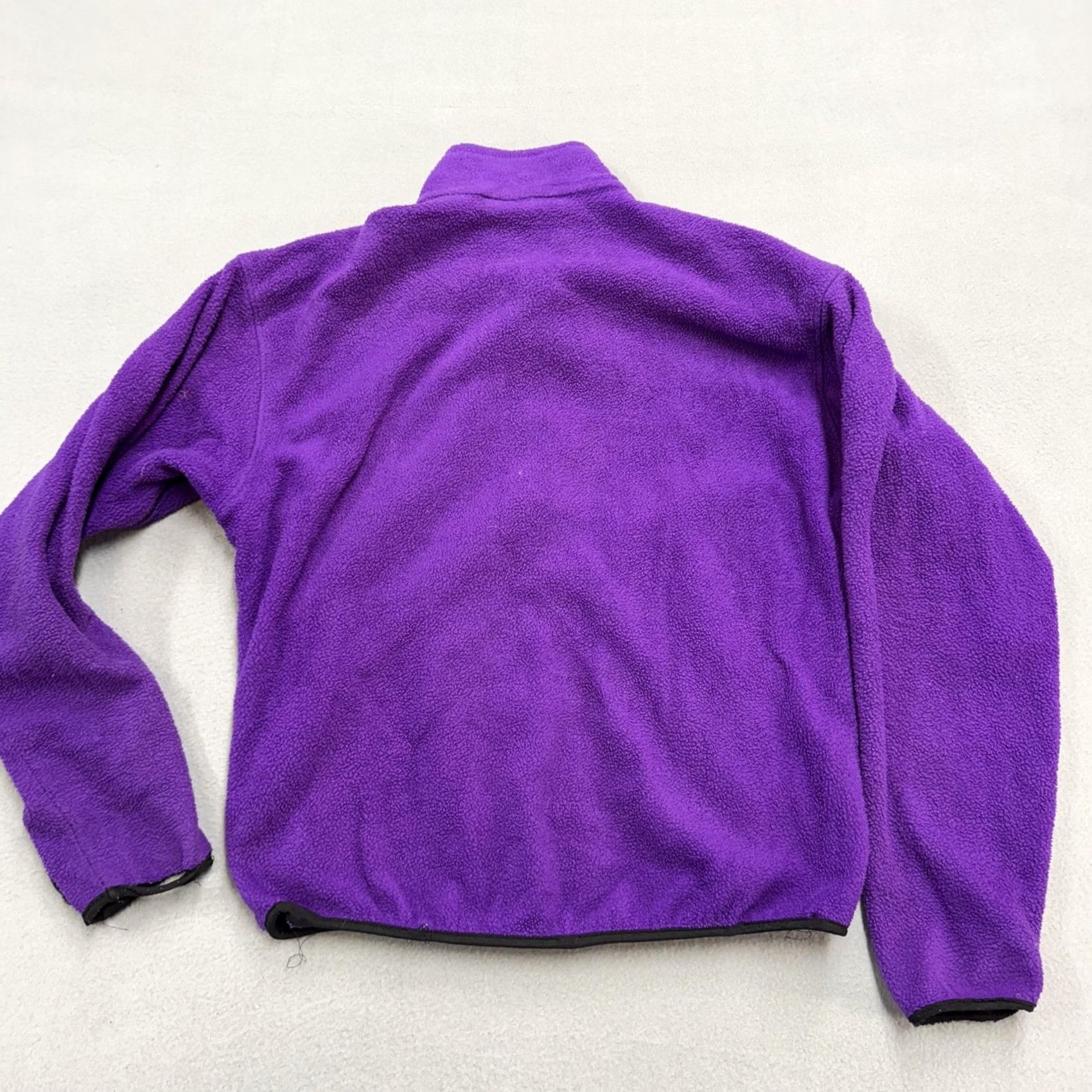 The North Face The North Face Fleece Jacket Womens Medium Purple Zip Outdoor Hiking Vintage Size M / US 6-8 / IT 42-44 - 6 Thumbnail