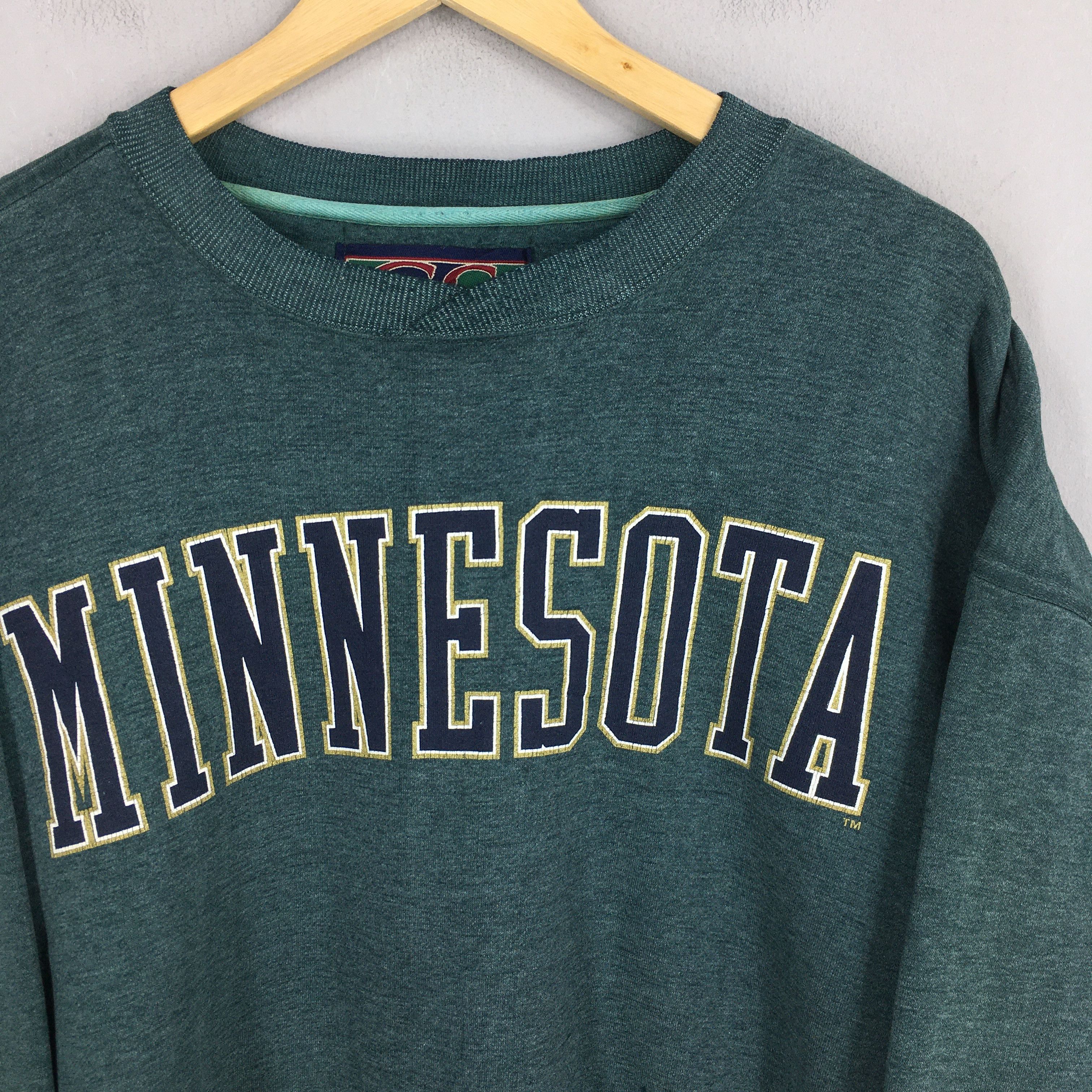 Other Vintage University Of Minnesota Green Sweatshirt XLarge Size US XL / EU 56 / 4 - 2 Thumbnail