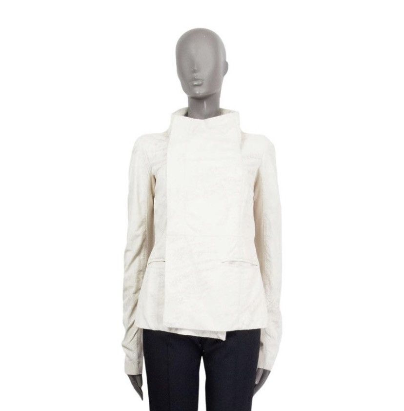 Rick Owens Rare Rick Owens Distressed Leather Jacket Size XS / US 0-2 / IT 36-38 - 8 Thumbnail
