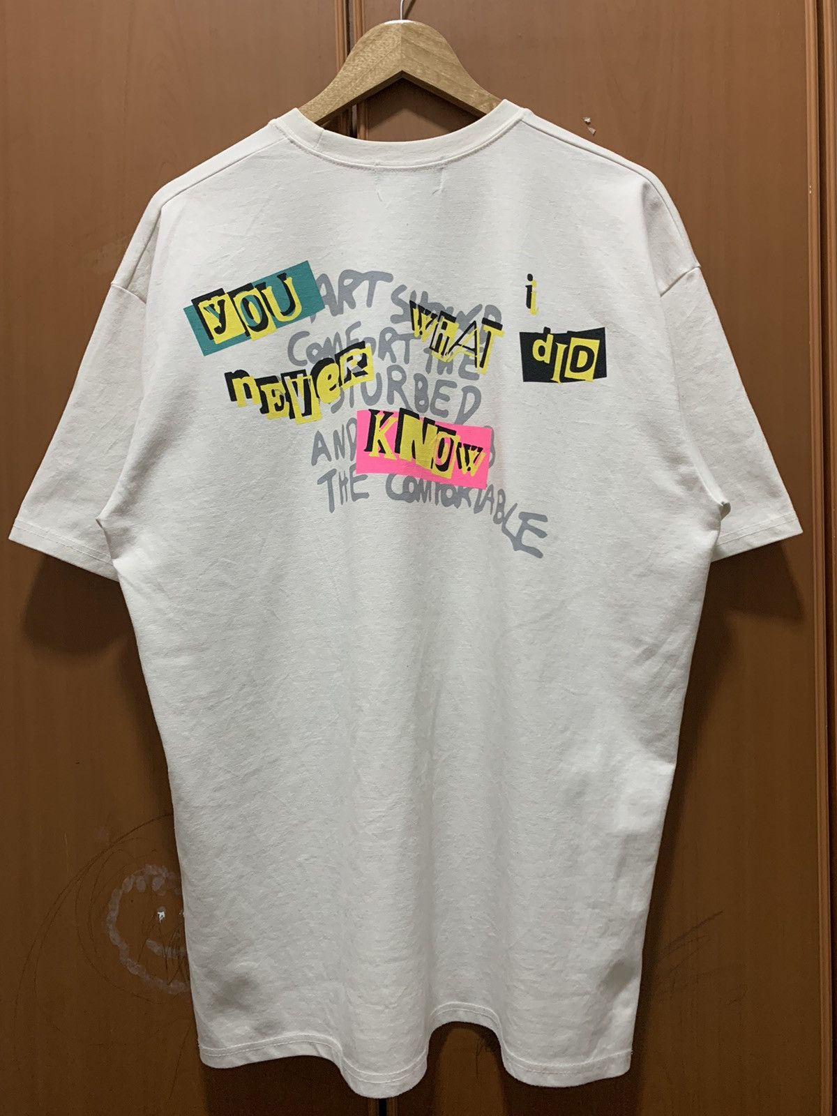 Japanese Brand Burning Alien Boys Don't Cry T-Shirt Size US XXL / EU 58 / 5 - 7 Thumbnail