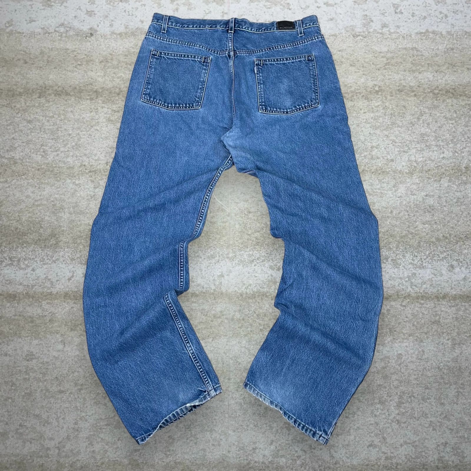 Levi's Vintage 90s Levis Silver Tab Jeans 38x34 Baggy Medium Wash Size US 38 / EU 54 - 1 Thumbnail