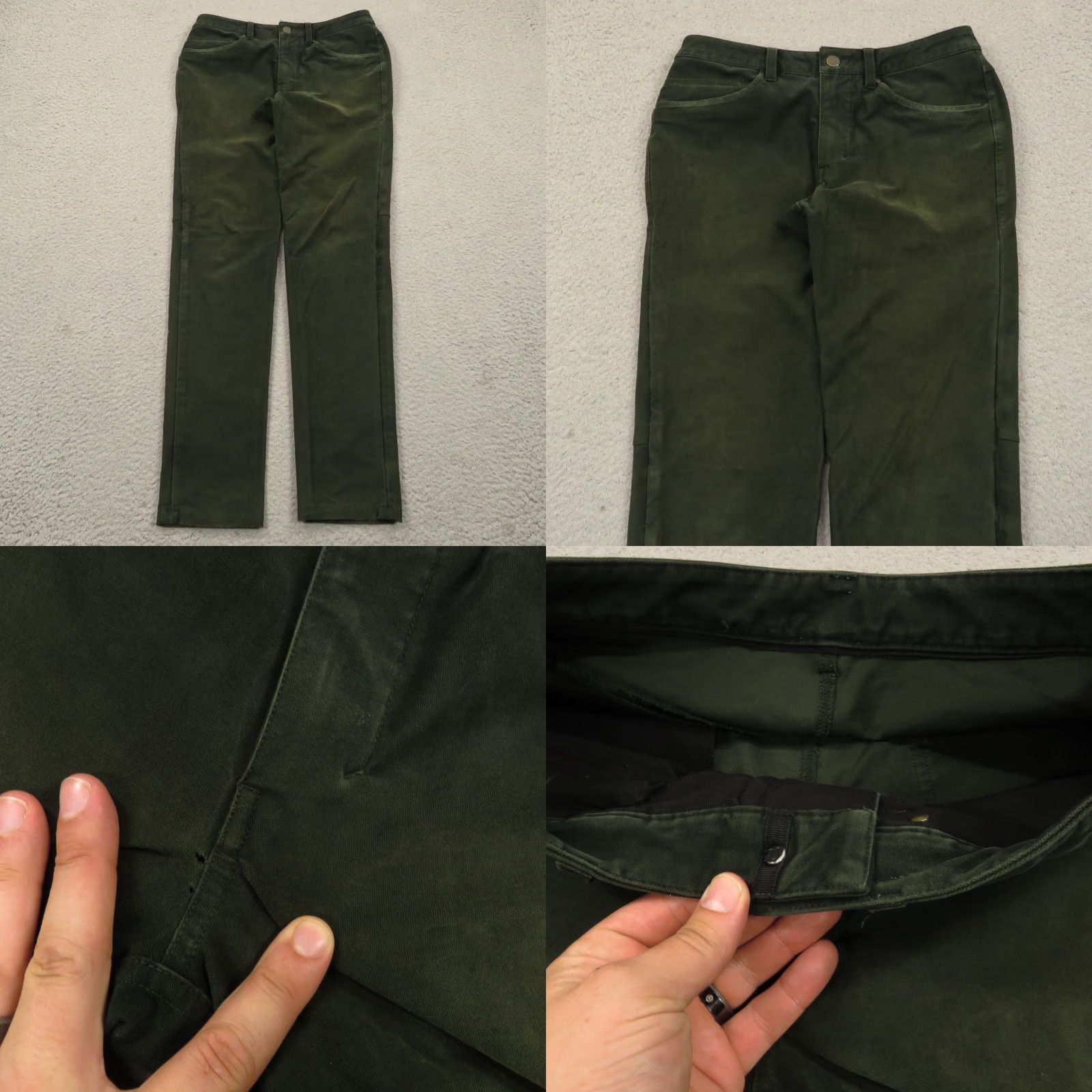 Lululemon Lululemon Pants Men 28x30 Slim Utilitech Olive Five Pocket Pants Work Travel City Modern Classic ABC Slim Utilitech Olive Five Pocket Pant Size US 28 / EU 44 - 8 Thumbnail