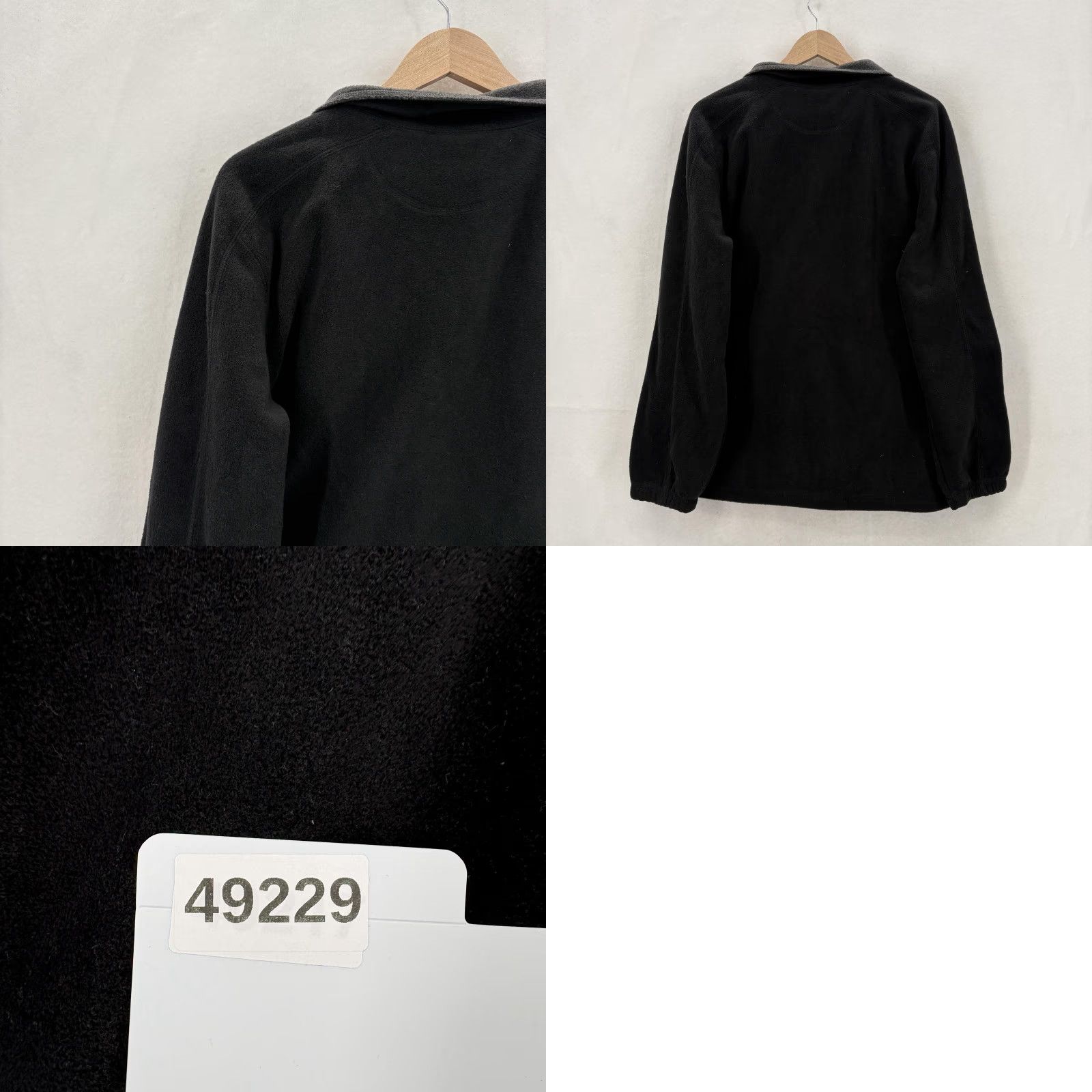 Croft & Barrow Croft&Barrow Sweater Mens Medium Black Fleece 1/4 Zip Mock Neck Pullover NWT Size US M / EU 48-50 / 2 - 9 Thumbnail