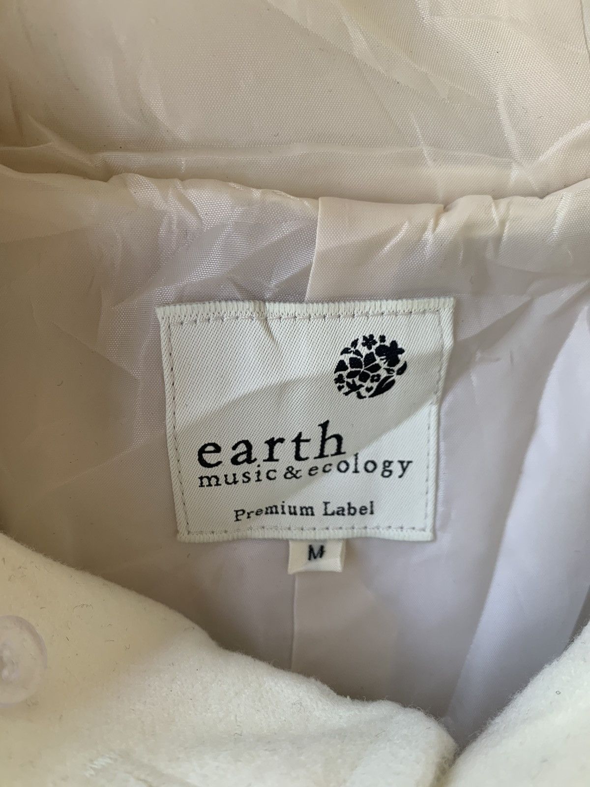 Designer × Japanese Brand × Vintage VINTAGE EARTH MUSIC AND ECOLOGY DUFFLE COAT Size M / US 6-8 / IT 42-44 - 4 Thumbnail