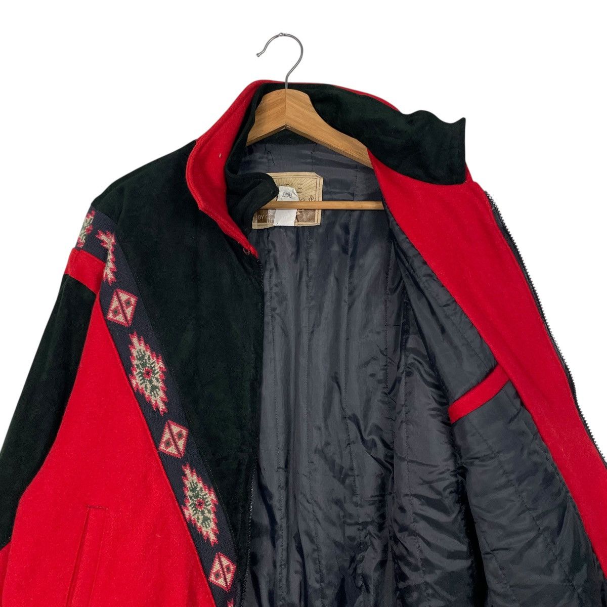 Vintage Vintage 80s Cripple Creek By Circle S Wool Suede Jacket Size US M / EU 48-50 / 2 - 10 Thumbnail