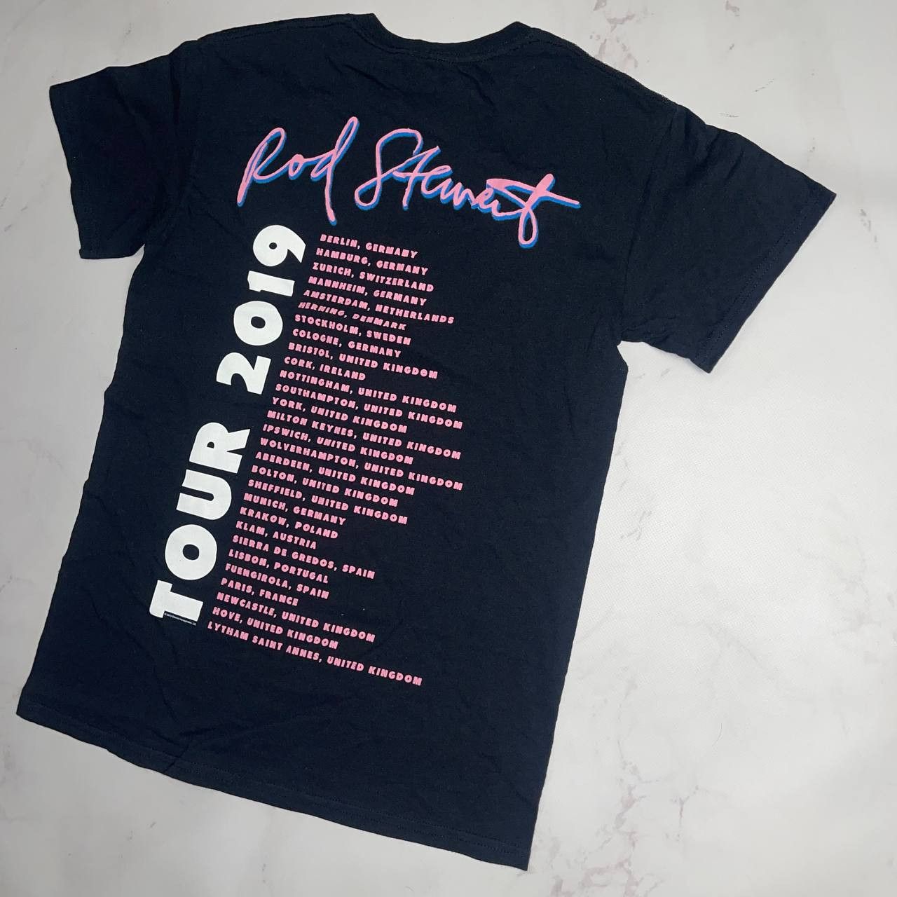 Vintage Vintage x Band Tees 2019 Rod Stewart Tour T-Shirt S Size Size US S / EU 44-46 / 1 - 8 Thumbnail
