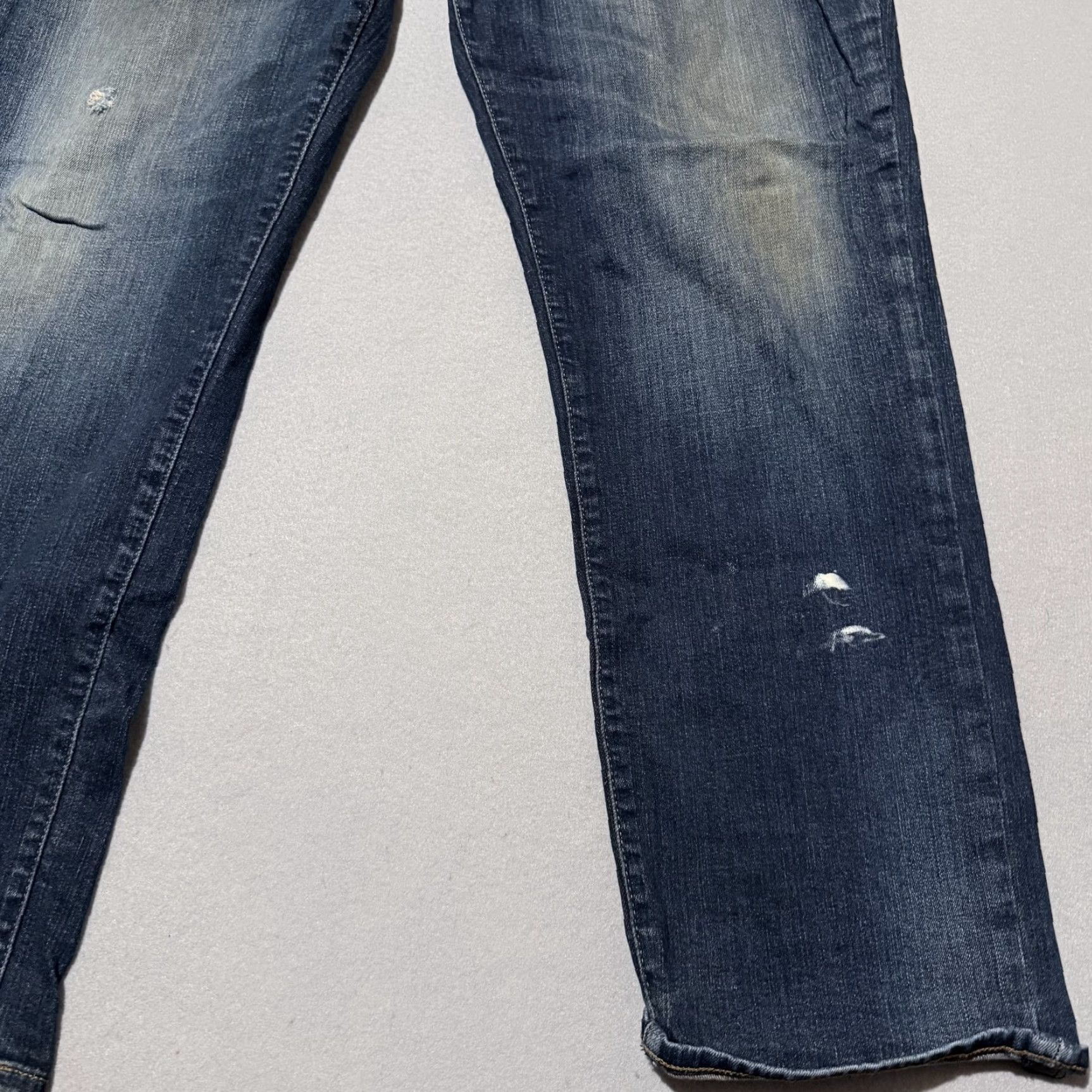 Lee Lee Jeans Men's Blue Denim Regular Motion Stretch Straight 40x32 Regular Fit Jeans Size US 40 / EU 56 - 6 Thumbnail