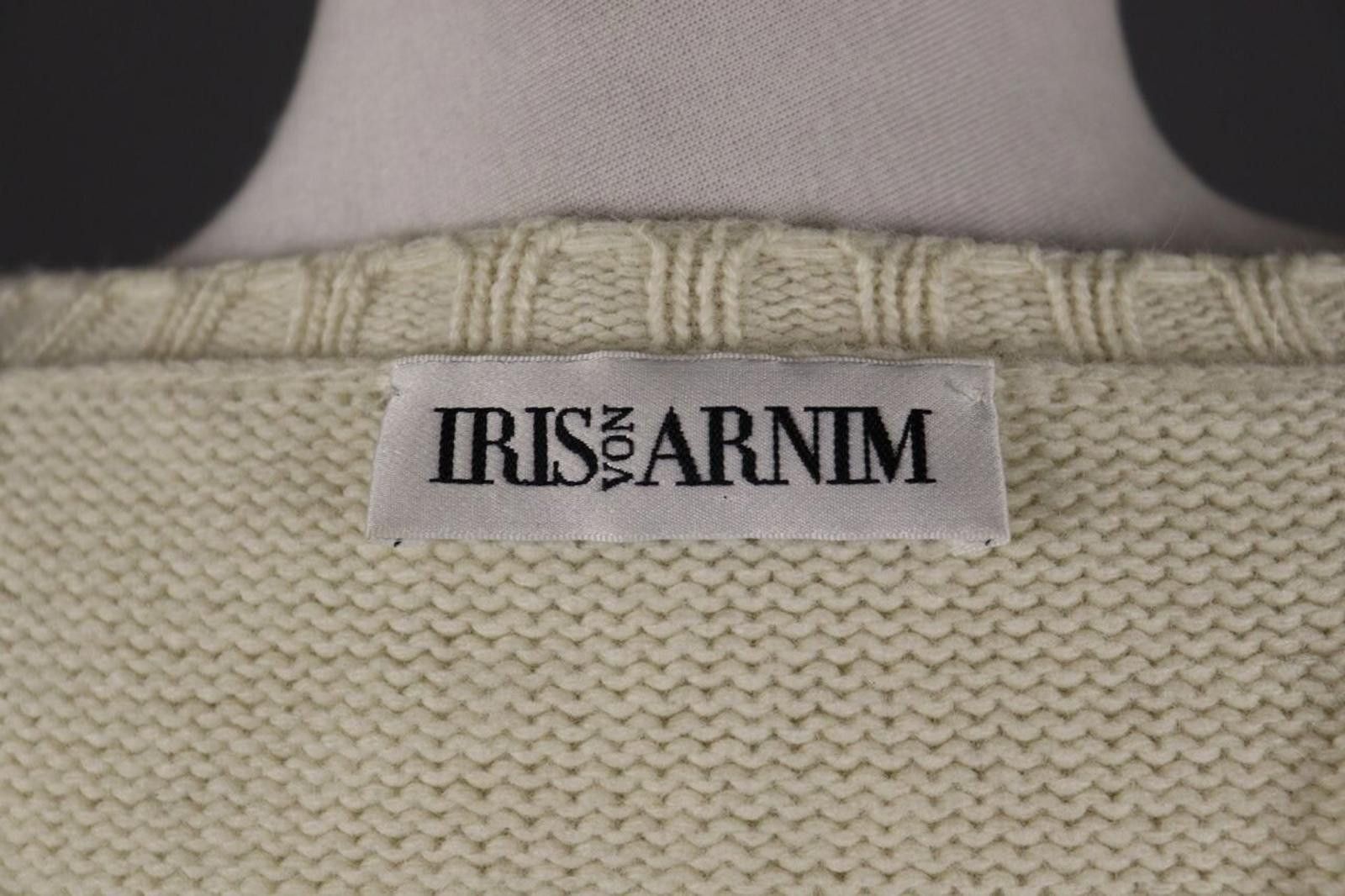 Iris von Arnim Iris Von Arnim Beige Wool Knit Cardigan Sweater Size M Size M / US 6-8 / IT 42-44 - 9 Thumbnail