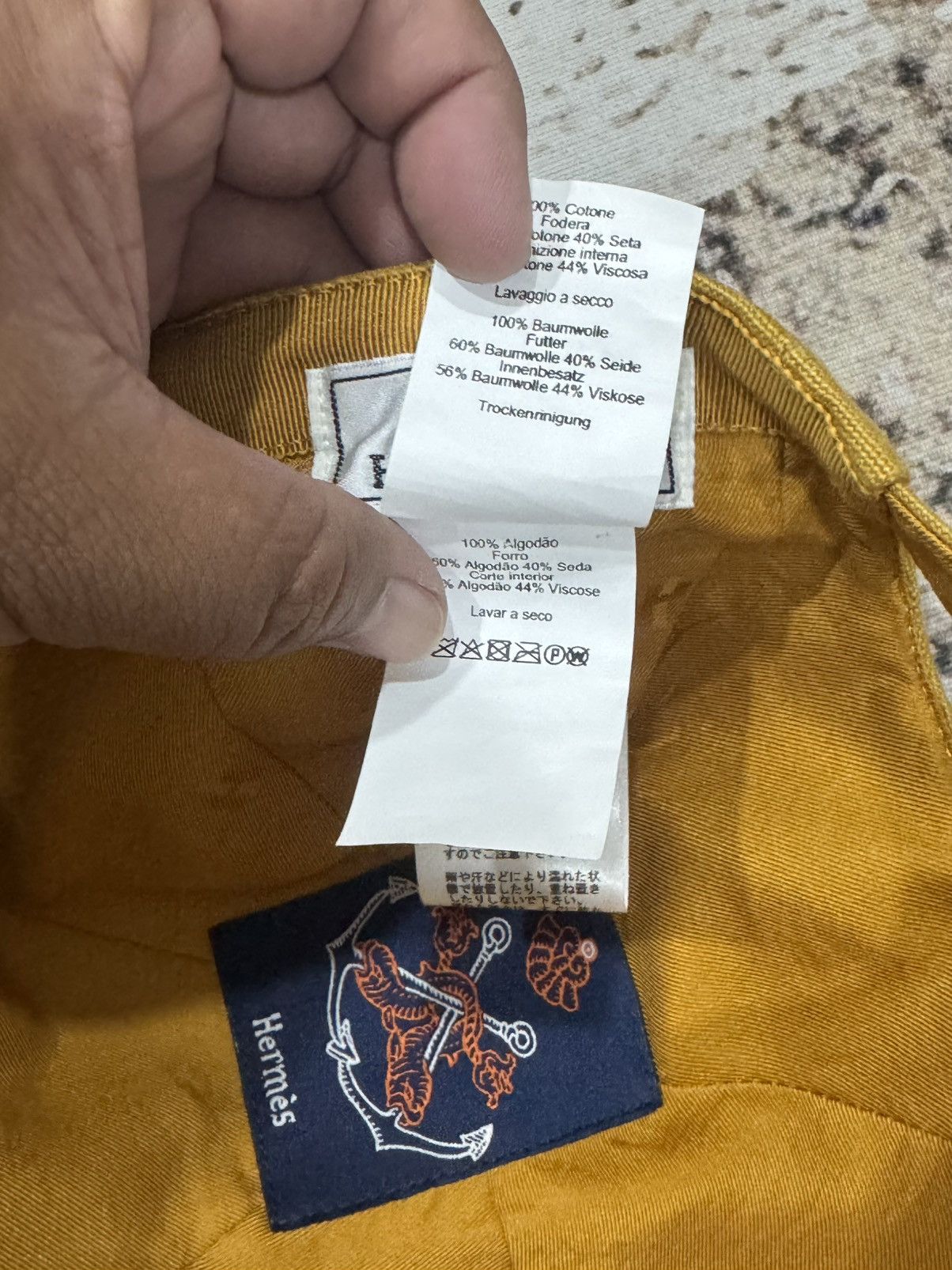 Hermes HERMES - simple baseball hat Size ONE SIZE - 13 Thumbnail