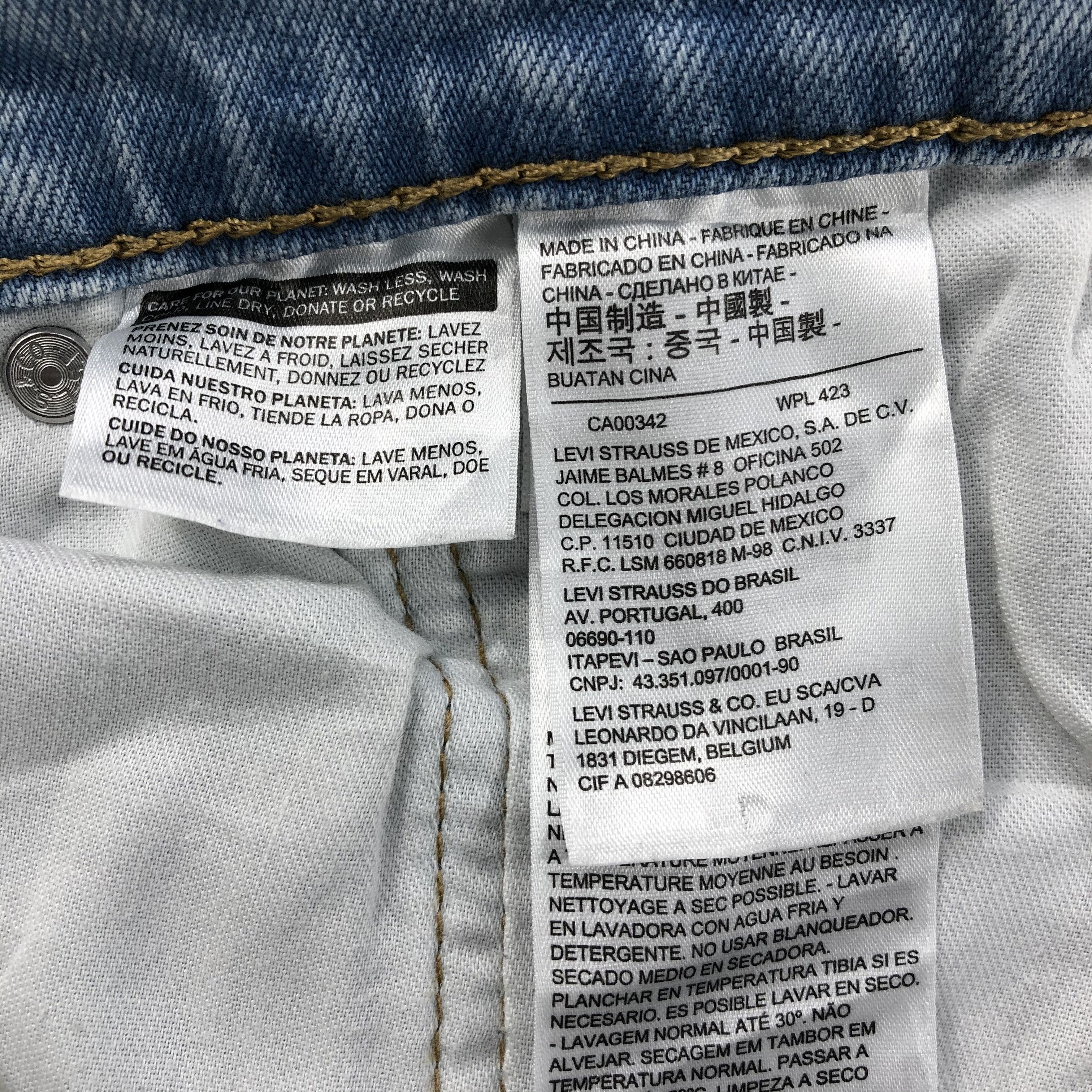 Levi's × Vintage Vintage Light Wash Levis 541 Jeans-JM1439 Size US 33 - 9 Thumbnail