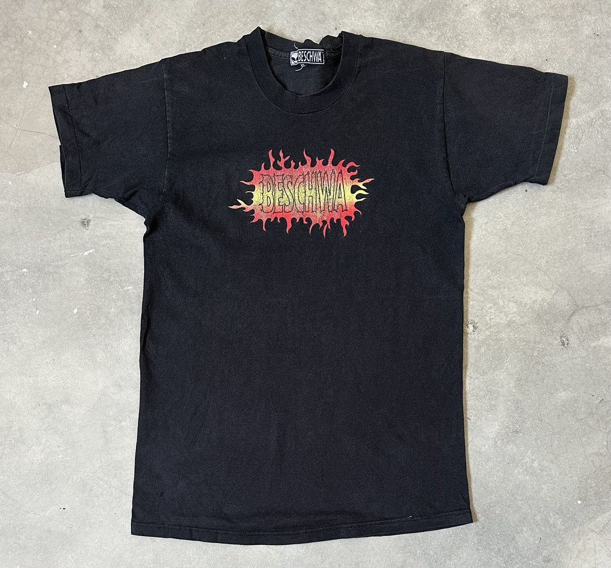 Vintage VINTAGE 90S BESCHWA ALIEN WORKSHOP SKATE TEE Size US M / EU 48-50 / 2 - 1 Thumbnail