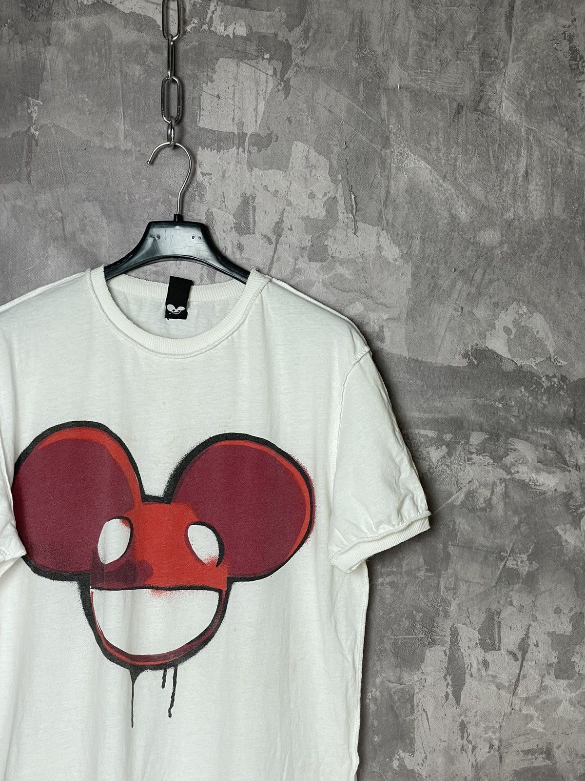 Band Tees × Vintage Vintage Deadmau5 Electronic DJ T-shirt Size US S / EU 44-46 / 1 - 4 Thumbnail