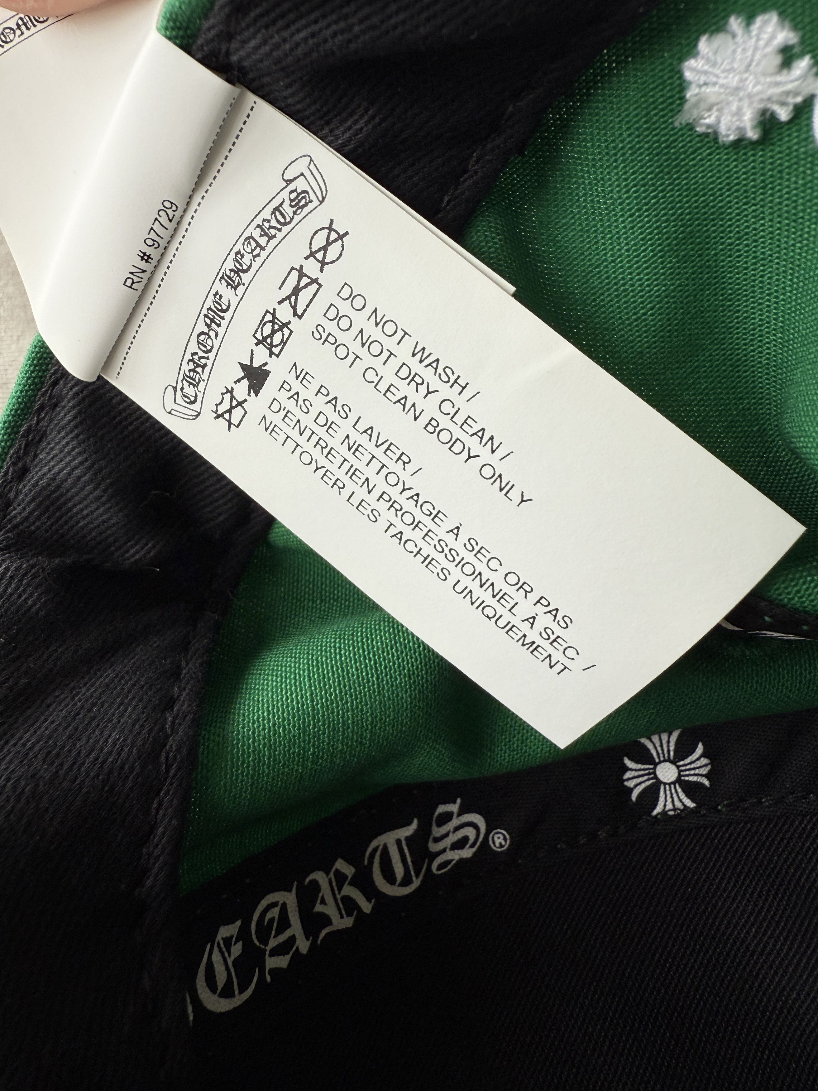 Chrome Hearts Chrome Hearts Green CH Trucker Hat Size ONE SIZE - 15 Thumbnail