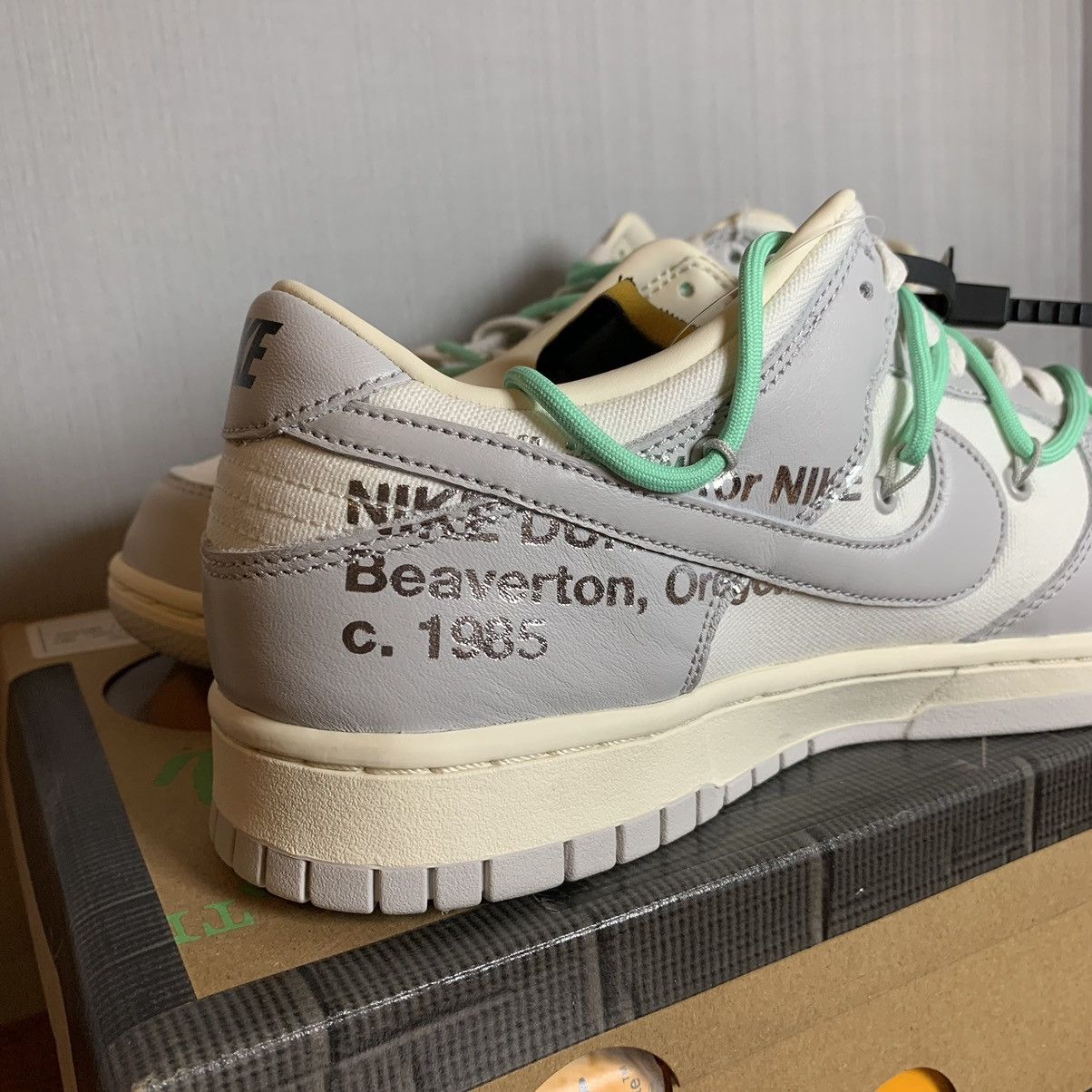 Nike × Off-White Off-White Nike Dunk Low Lot 4 Size US 11 / EU 44 - 13 Thumbnail
