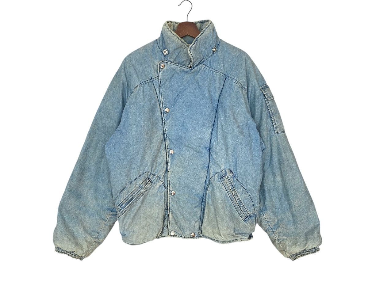 Vintage Brand Marith Francois Girbaud Fur Denim Jacket 1990s