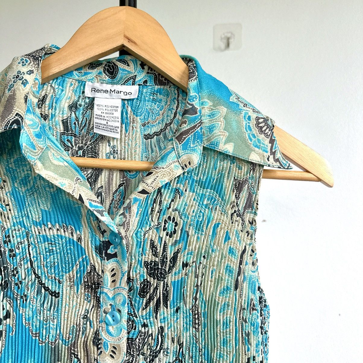 Other Vintage Plisse Tank Top Size S / US 4 / IT 40 - 2 Thumbnail