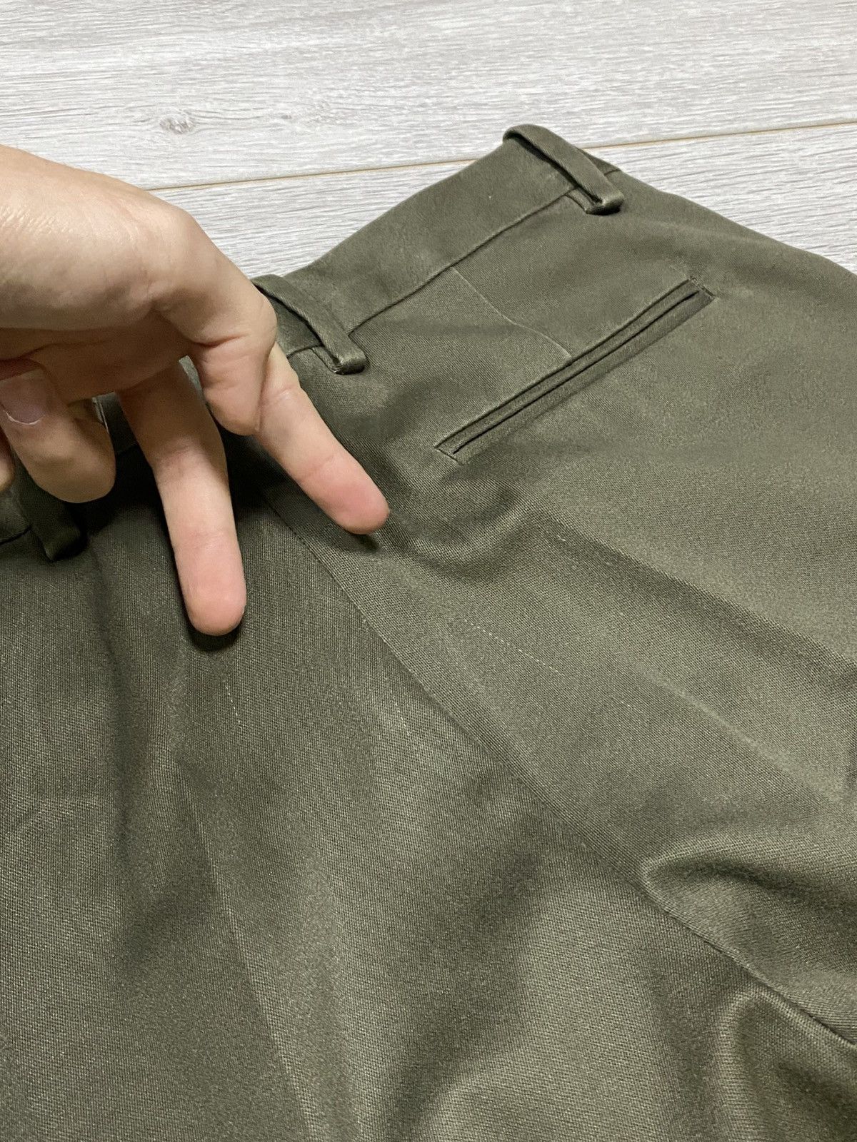 Acne Studios Acne Studios Cone Cotton chino Casual Pants trousers tapered Size US 30 / EU 46 - 9 Thumbnail