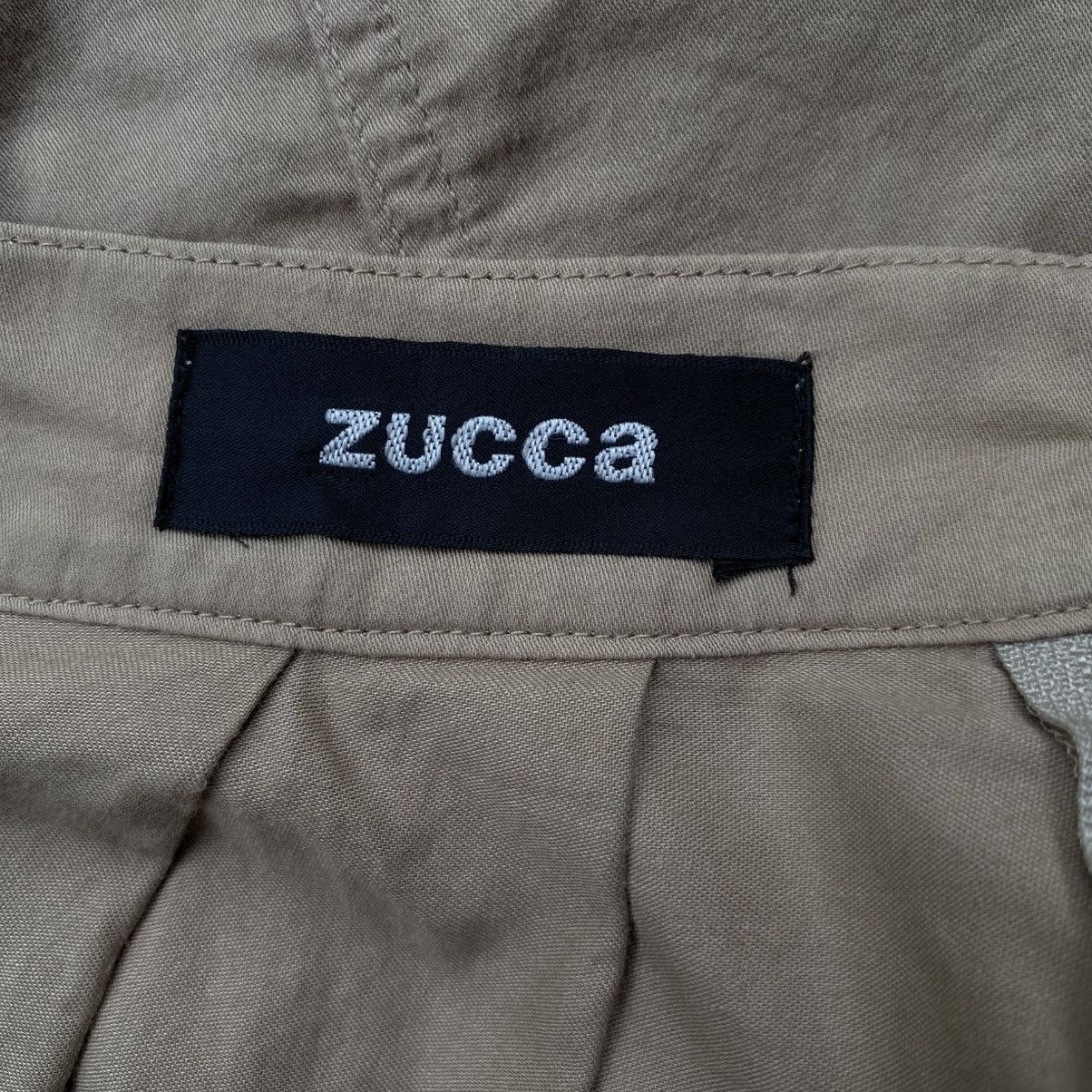 Zucca ZUCCA Beige Pleated Skirt with Side Pockets Size 27" / US 4 / IT 40 - 6 Thumbnail