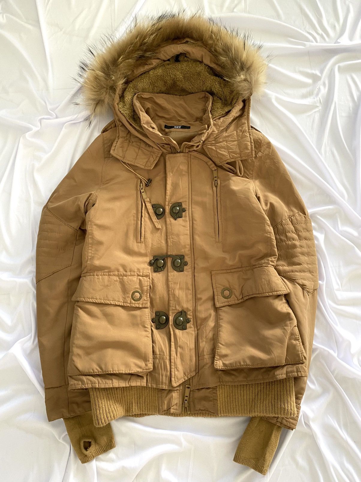 If Six Was Nine japan grunge fur jacket sly firemen clasp Size US M / EU 48-50 / 2 - 1 Thumbnail