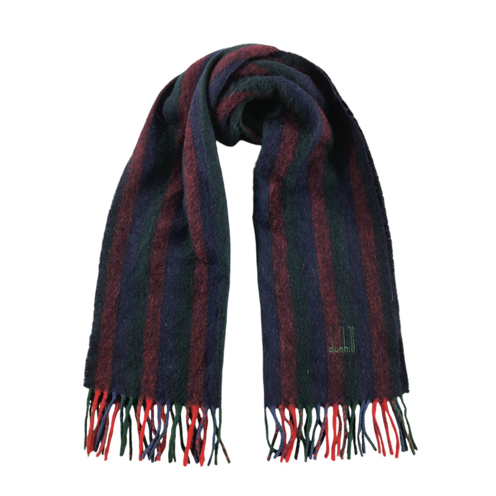 Vintage Dunhill Scarf / Muffler / Neckwear - WW3074 Size ONE SIZE - 1 Thumbnail