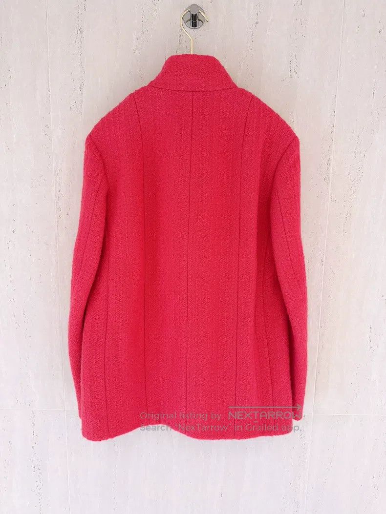 Chanel Chanel 20K equestrian series red double-breasted tweed jac Size XS / US 0-2 / IT 36-38 - 2 Thumbnail