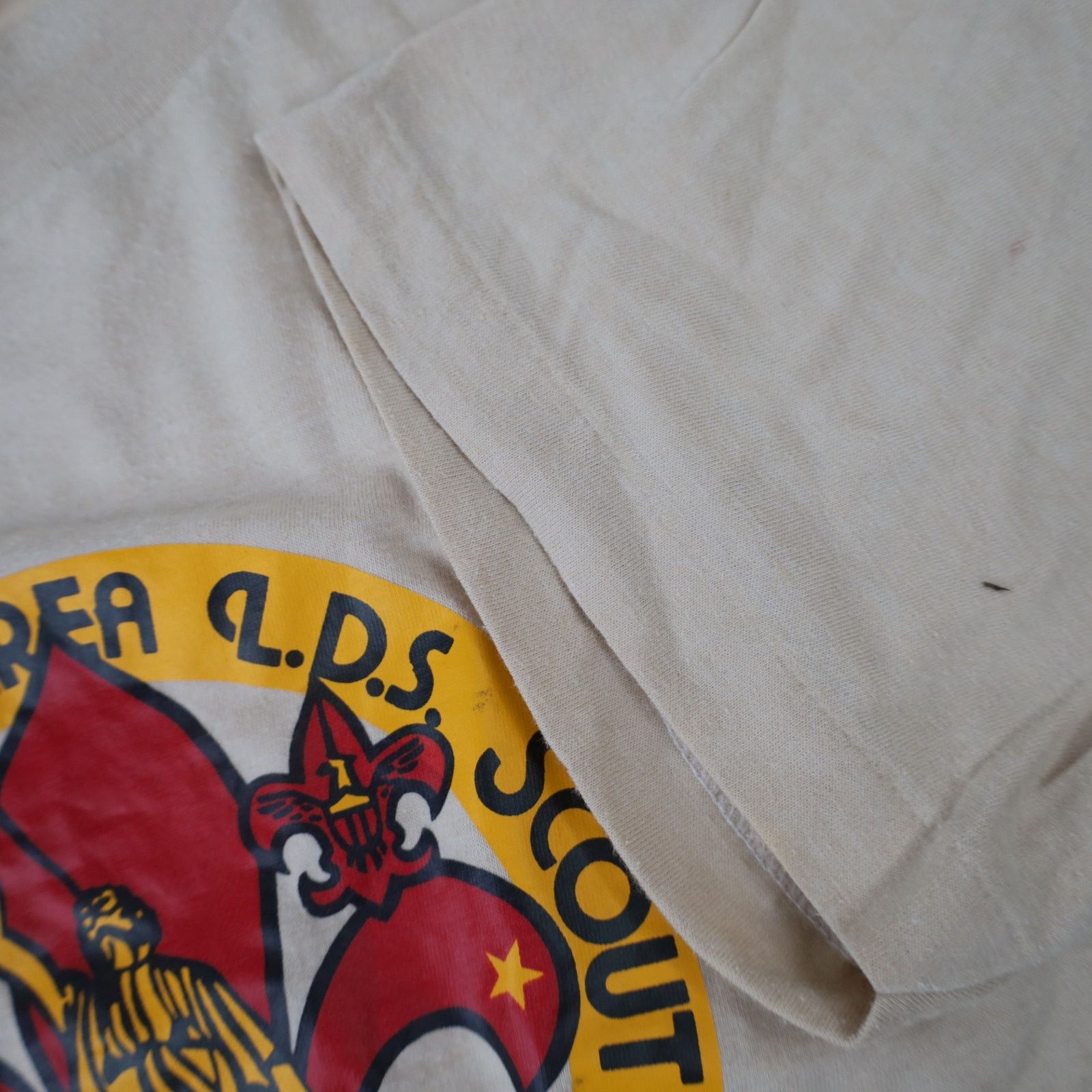 Vintage Vintage 1984 Northwest LDS Scouts Encampment Graphic T Shirt Size US XL / EU 56 / 4 - 7 Thumbnail