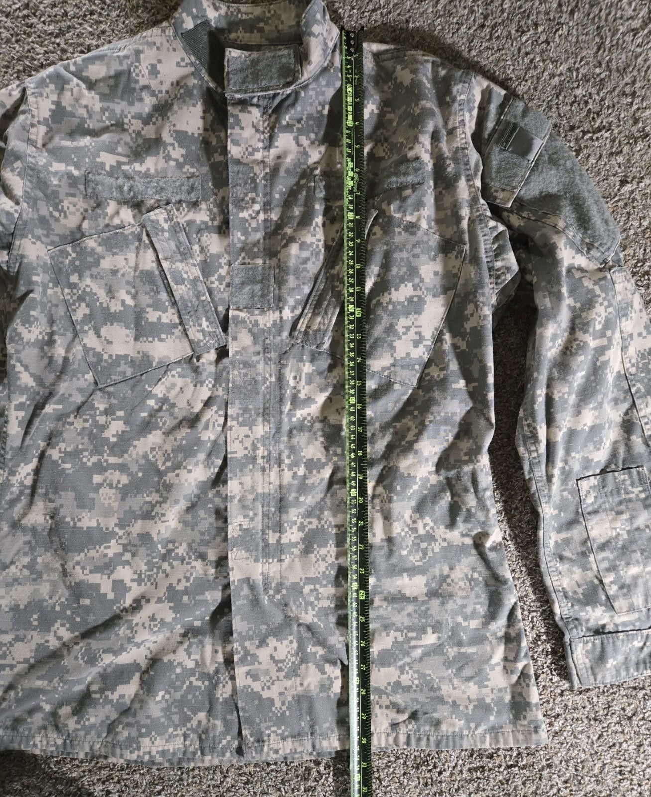 Designer ACU Shirt/Coat Medium X-Long USGI Digital Camo Ripstop Army Size ONE SIZE - 2 Thumbnail