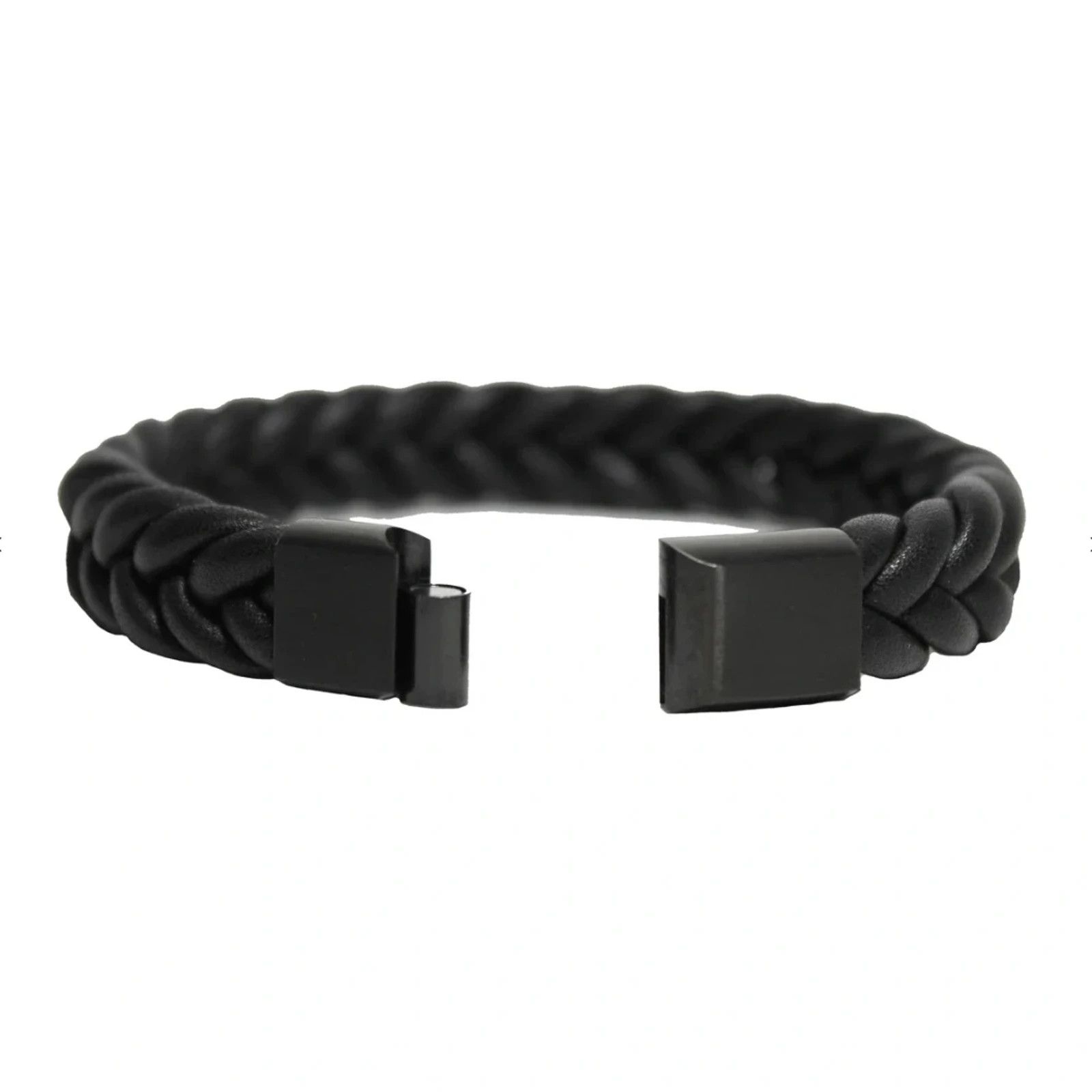 Jewelry 🔴 Bracelet - Braided Calfskin Size ONE SIZE - 3 Thumbnail