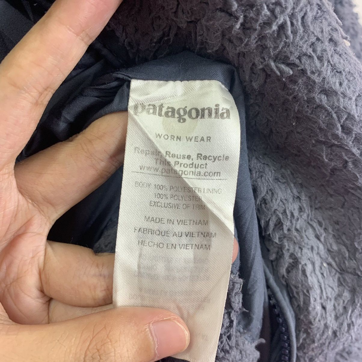 Patagonia Vintage Patagonia Full Zipper Fleece Jacket Size US S / EU 44-46 / 1 - 7 Thumbnail