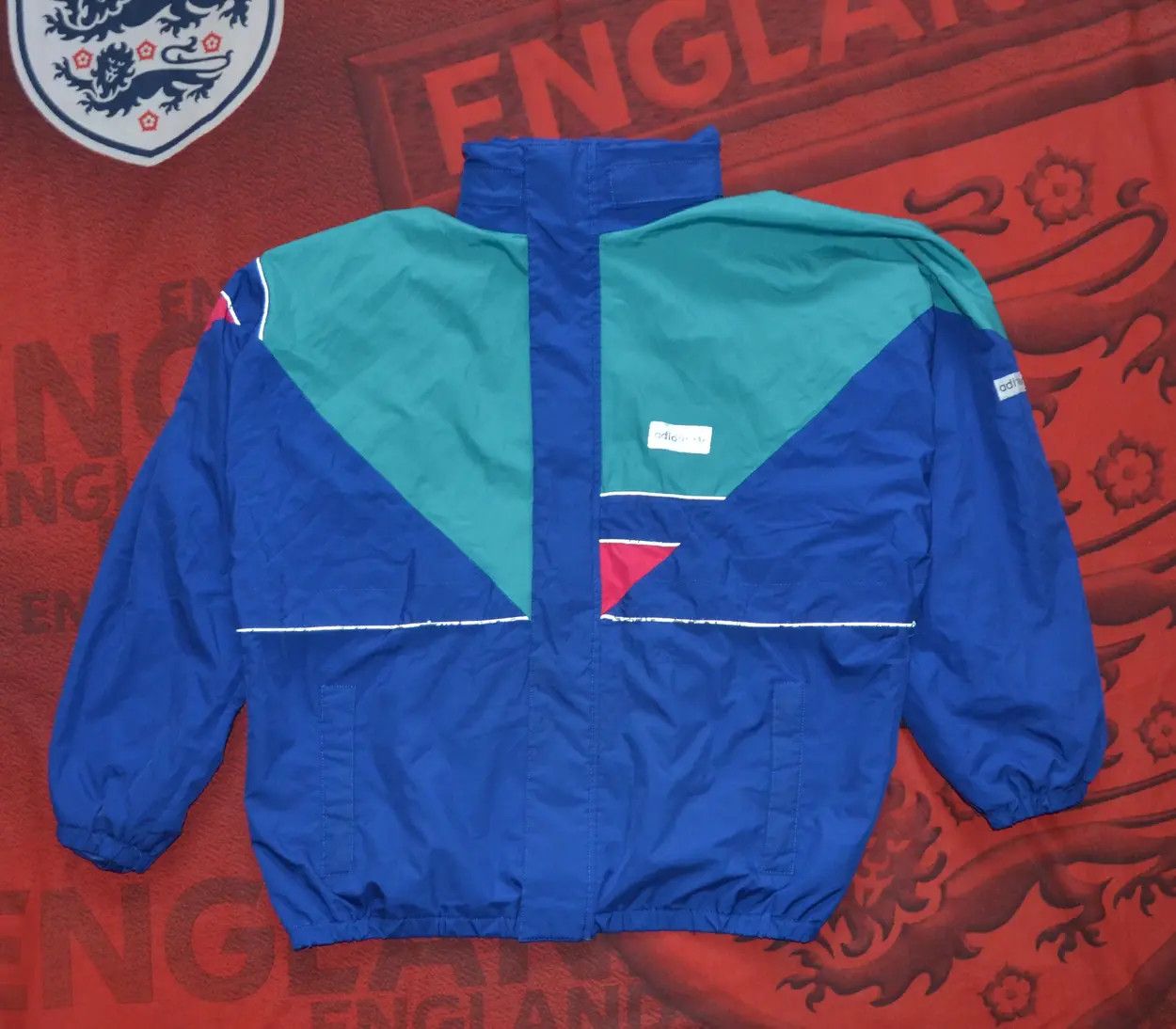 Adidas Vintage Adidas Windbreaker Lightweight Jacket West Germany Size US XL / EU 56 / 4 - 1 Thumbnail