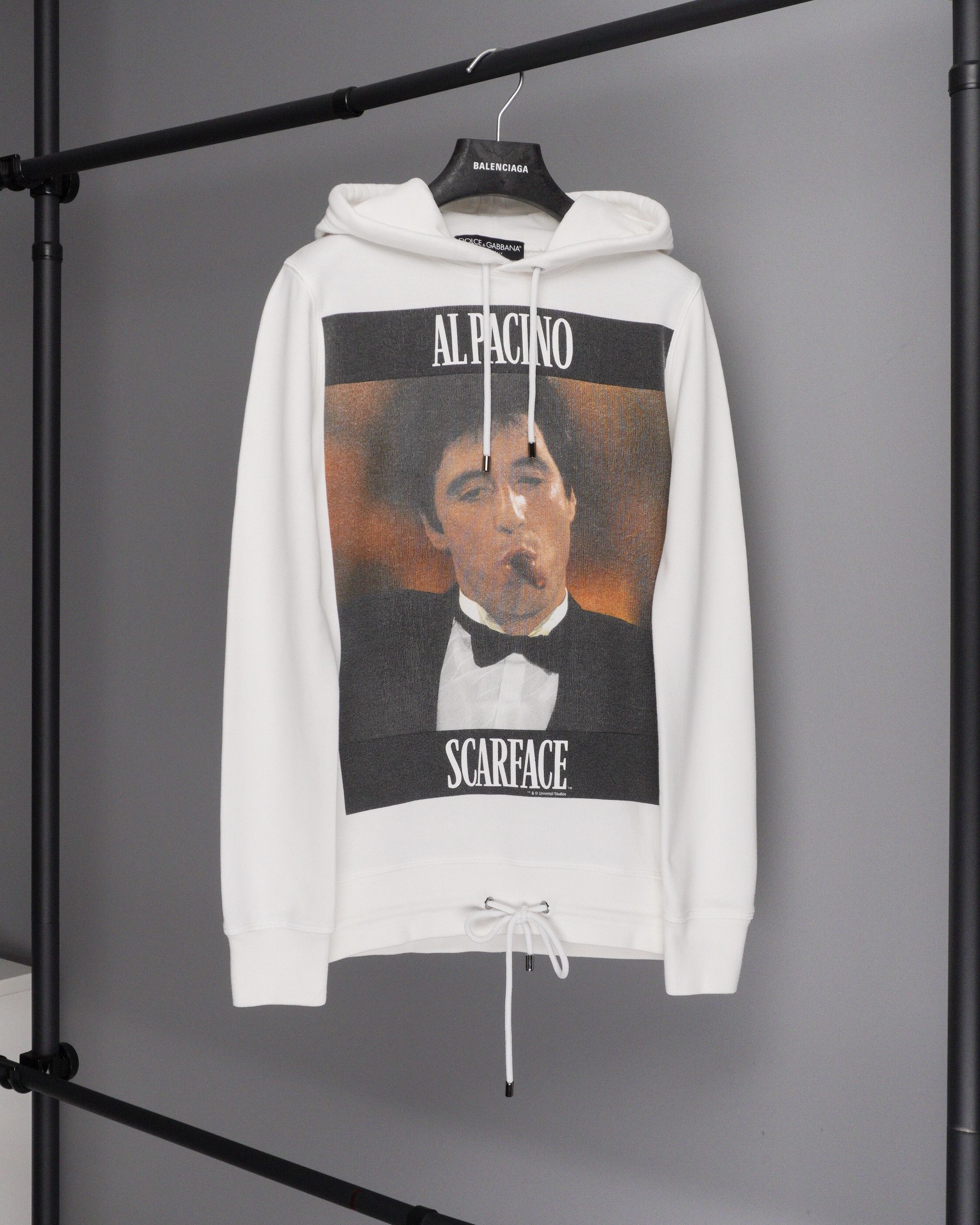 Dolce Gabbana Dolce gabbana scarface white vintage hoodie Grailed